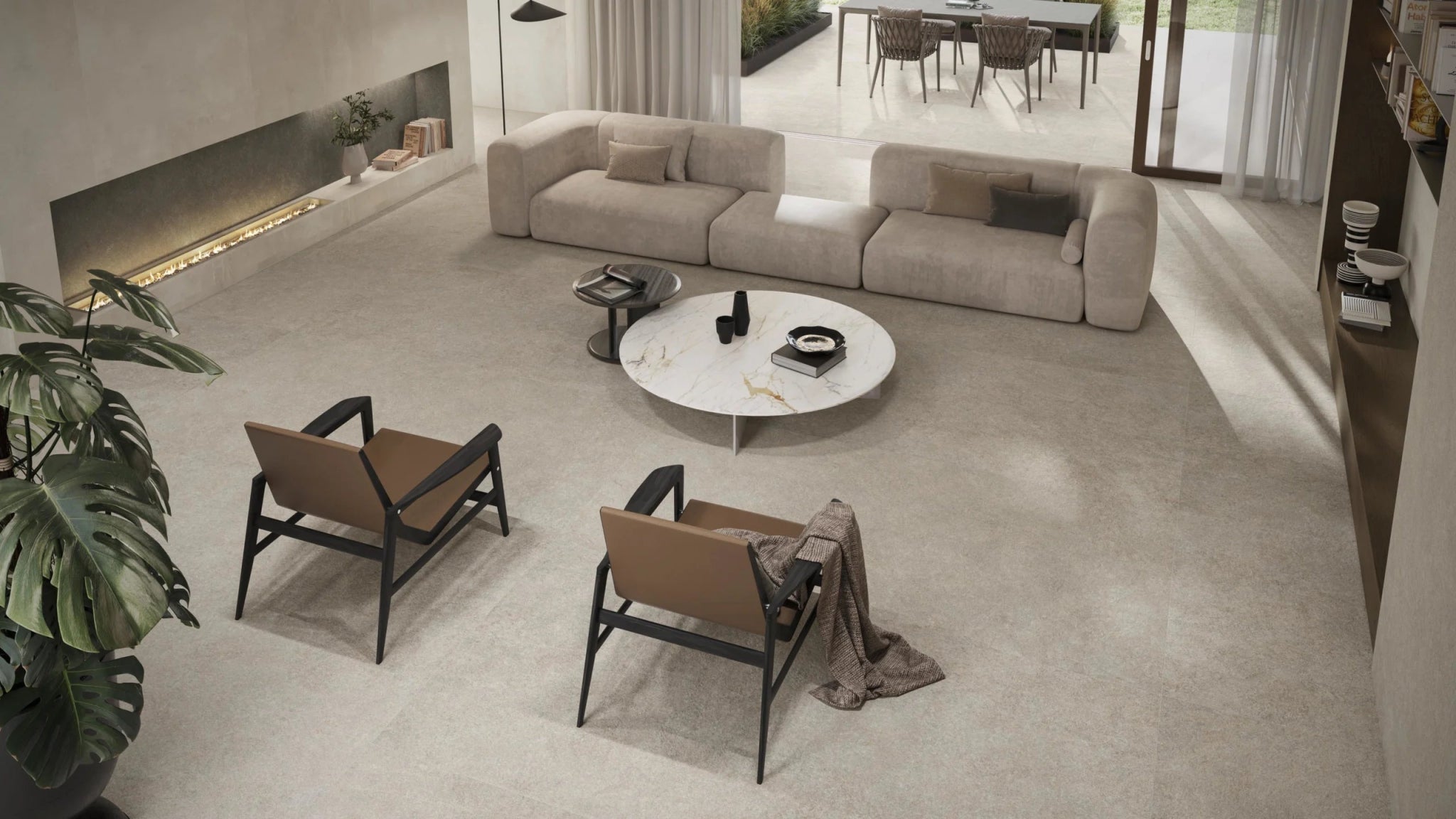 Atlas Concorde Boost Mineral AHW7 vloertegel 60X60cm 9mm mat ret.R10 pearl - Mozaiektegel.com