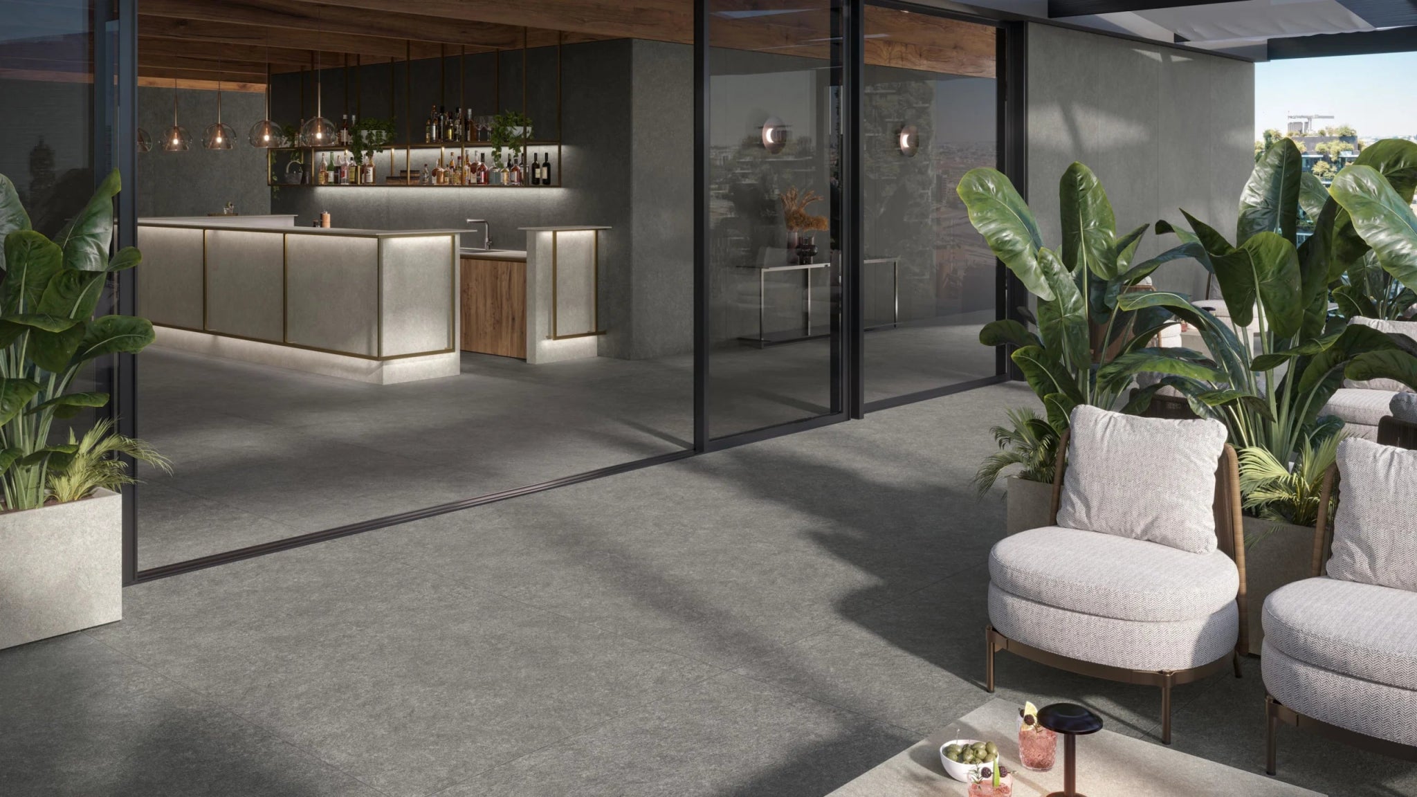 Atlas Concorde Boost Mineral AHXA vloertegel 60X60cm 9mm mat ret.R10 tarmac - Mozaiektegel.com