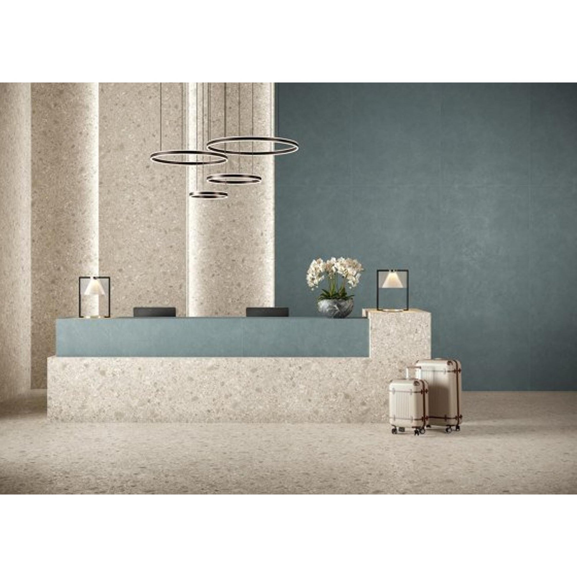 Atlas Concorde Boost Mix A80L vloertegel 60x60cm 9mm mat rect. R10 ivory - Mozaiektegel.com