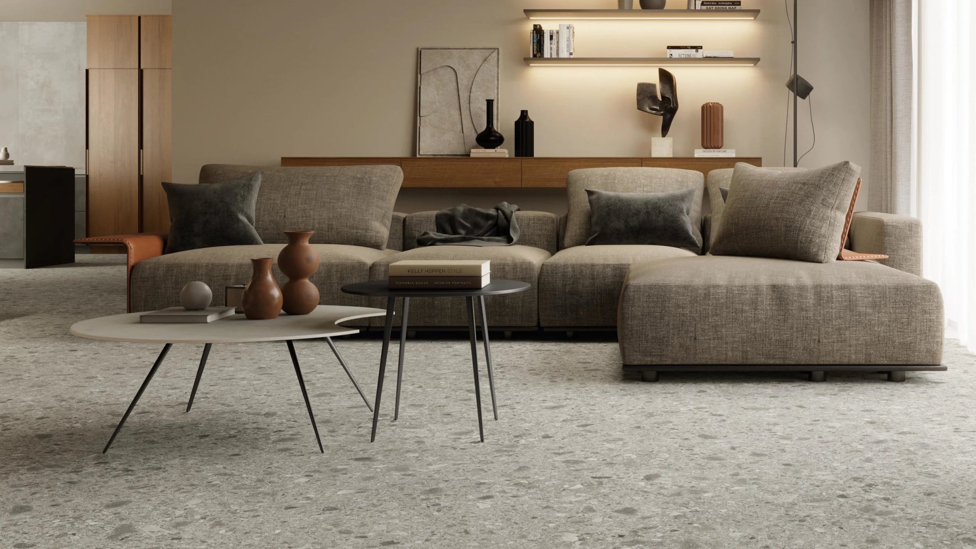 Atlas Concorde Boost Mix A80M vloertegel 60x60cm 9mm mat rect R10 pearl - Mozaiektegel.com