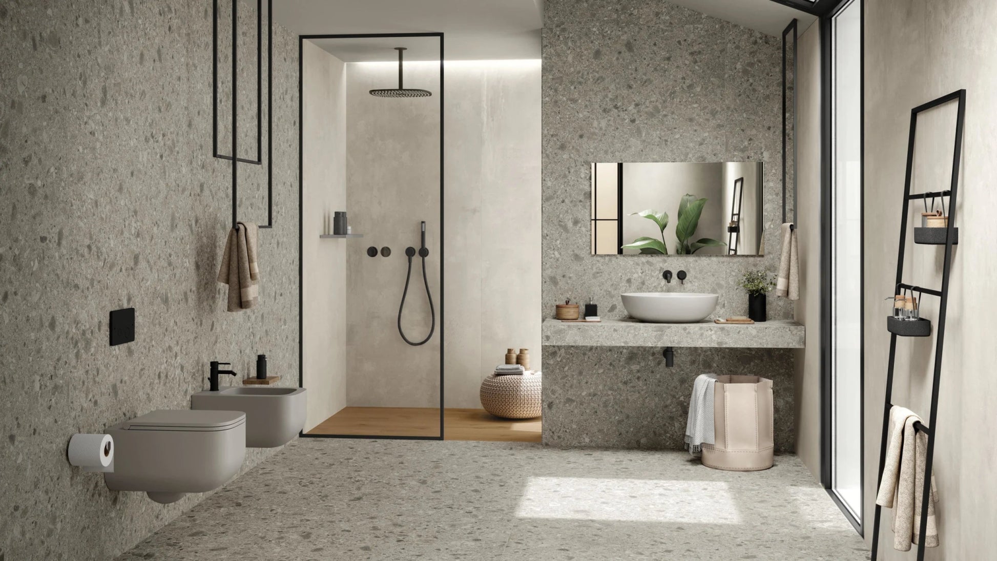 Atlas Concorde Boost Mix A80M vloertegel 60x60cm 9mm mat rect R10 pearl - Mozaiektegel.com