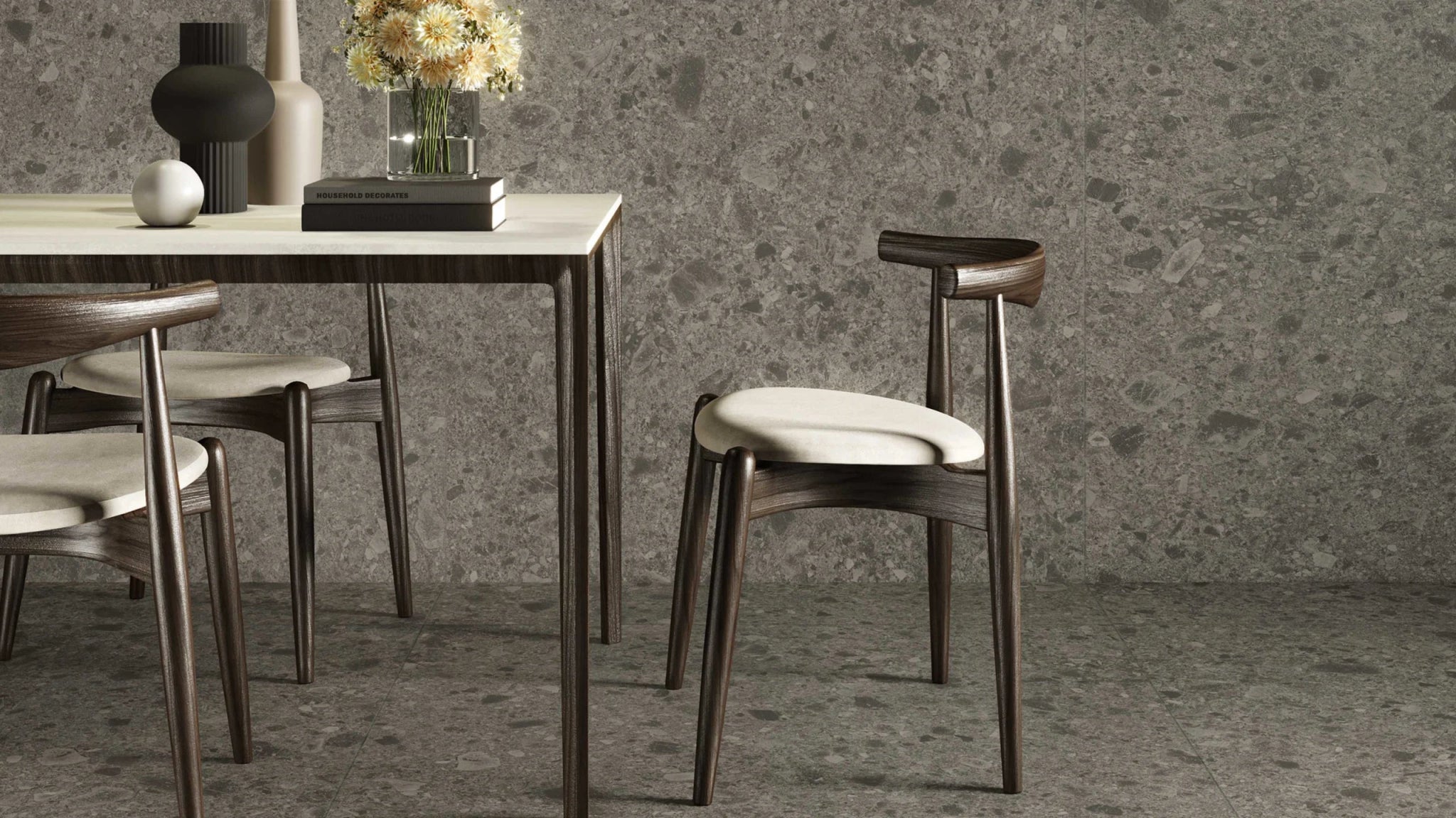 Atlas Concorde Boost Mix A80N vloertegel 60x60cm 9mm mat rect. R10 smoke - Mozaiektegel.com