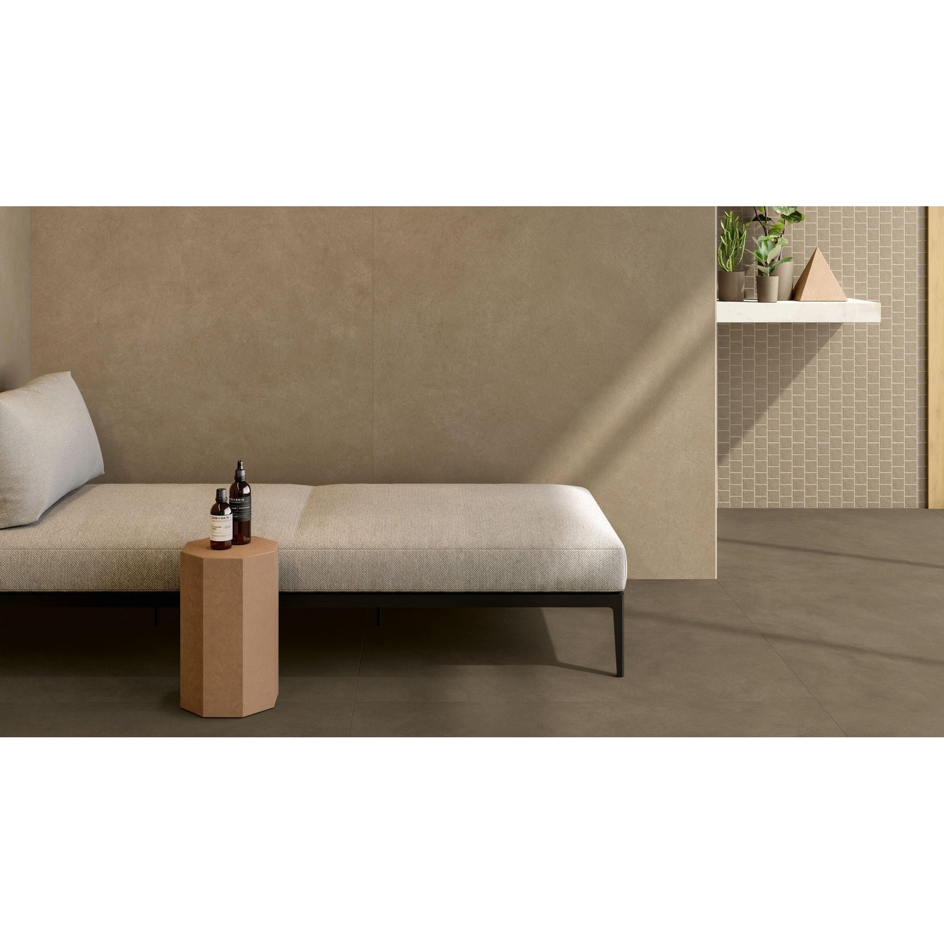 Atlas Concorde Boost Natural A640 wandtegel 50x120cm 8,5mm mat rect. ecru - Mozaiektegel.com