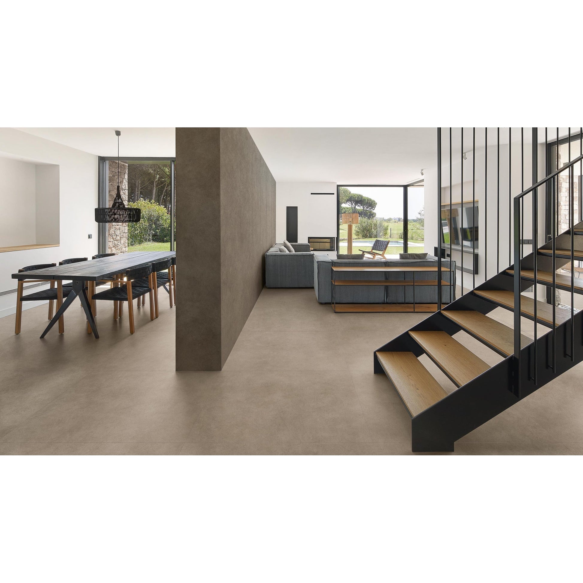 Atlas Concorde Boost Natural A640 wandtegel 50x120cm 8,5mm mat rect. ecru - Mozaiektegel.com