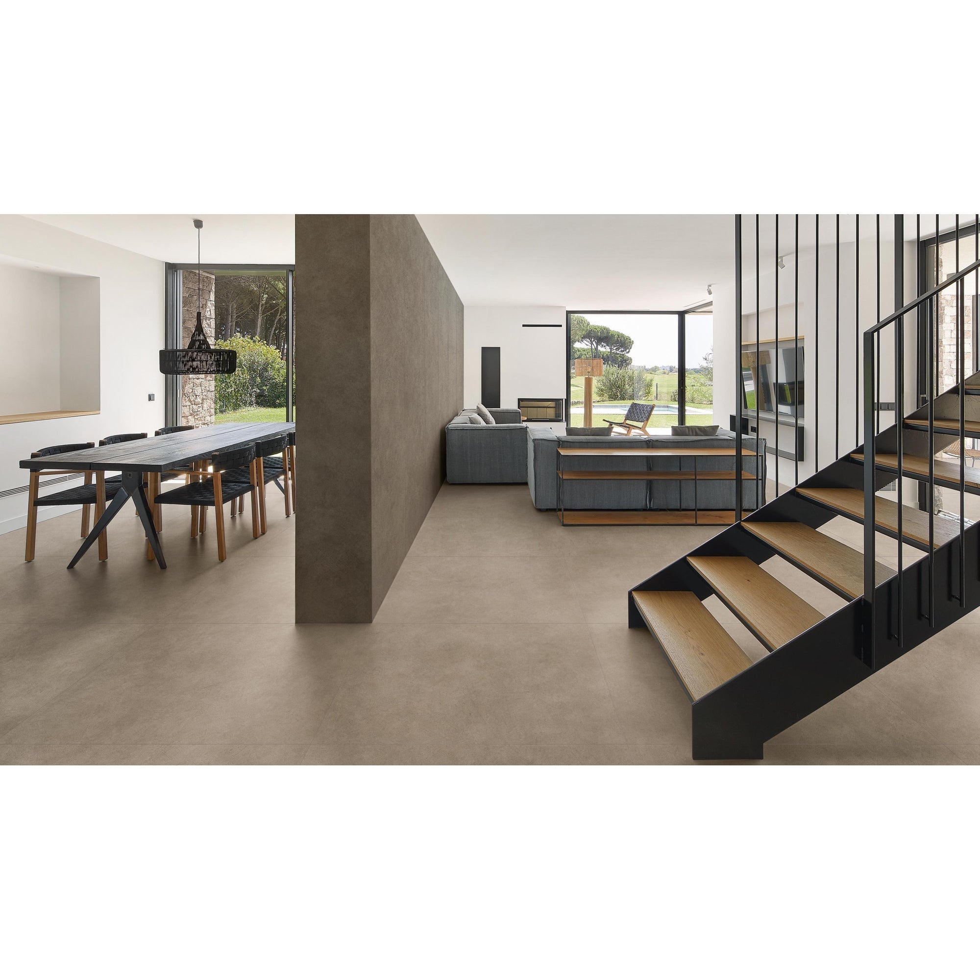 Atlas Concorde Boost Natural A640 wandtegel 50x120cm 8,5mm mat rect. ecru - Mozaiektegel.com