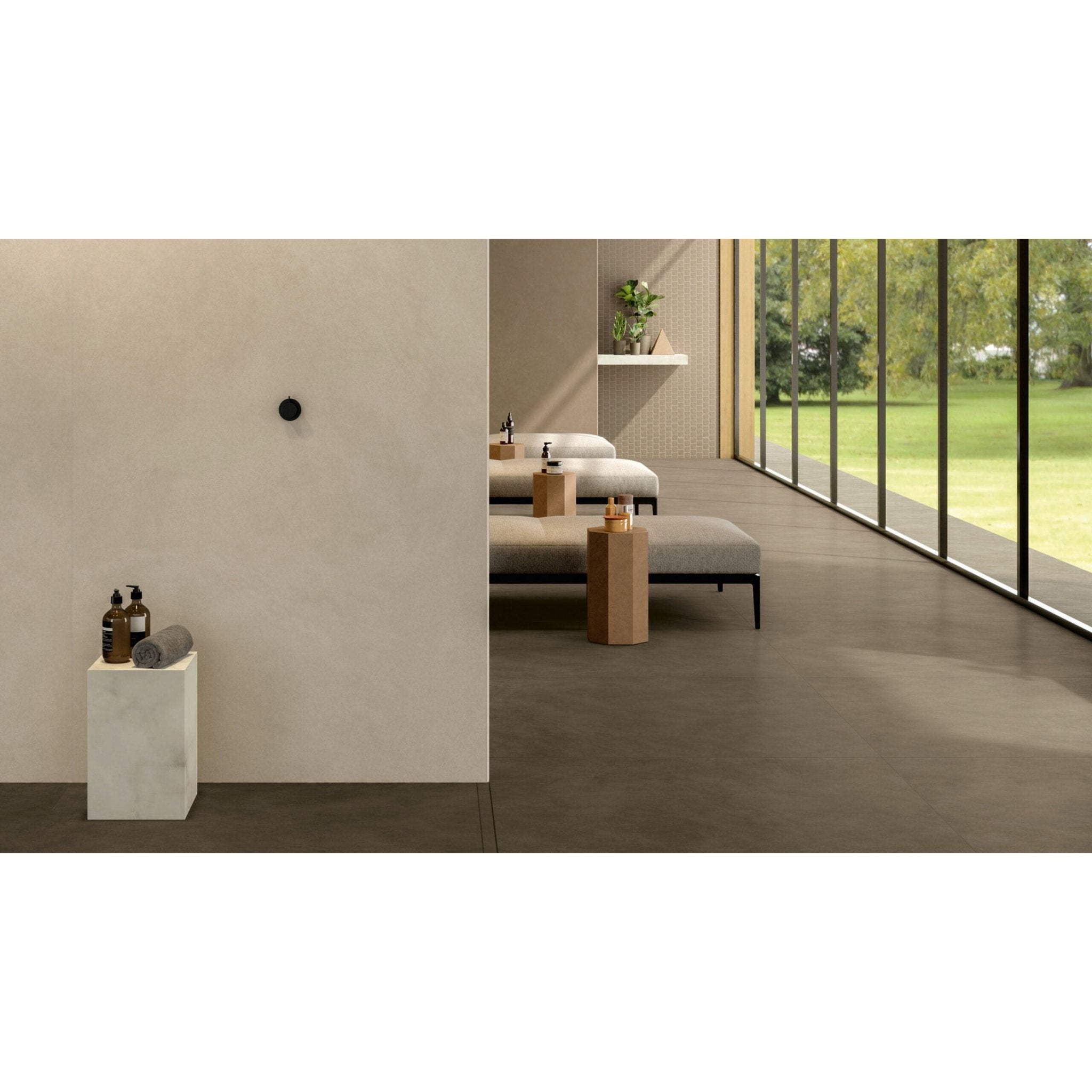 Atlas Concorde Boost Natural A66K vloertegel 30X60cm 9mm mat rect. R10 umber - Mozaiektegel.com