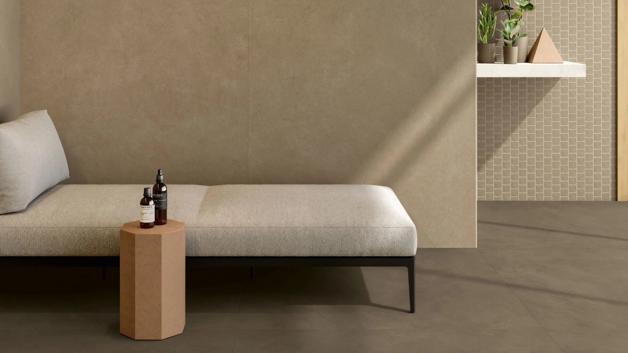 Atlas Concorde Boost Natural A6WW vloertegel 60x120cm 9mm mat rect. R10 ecru - Mozaiektegel.com