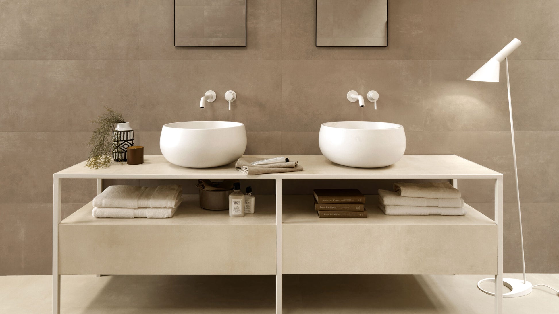 Atlas Concorde Boost Pro 8B8C wandtegel 40x80cm 8,5mm mat rect. clay