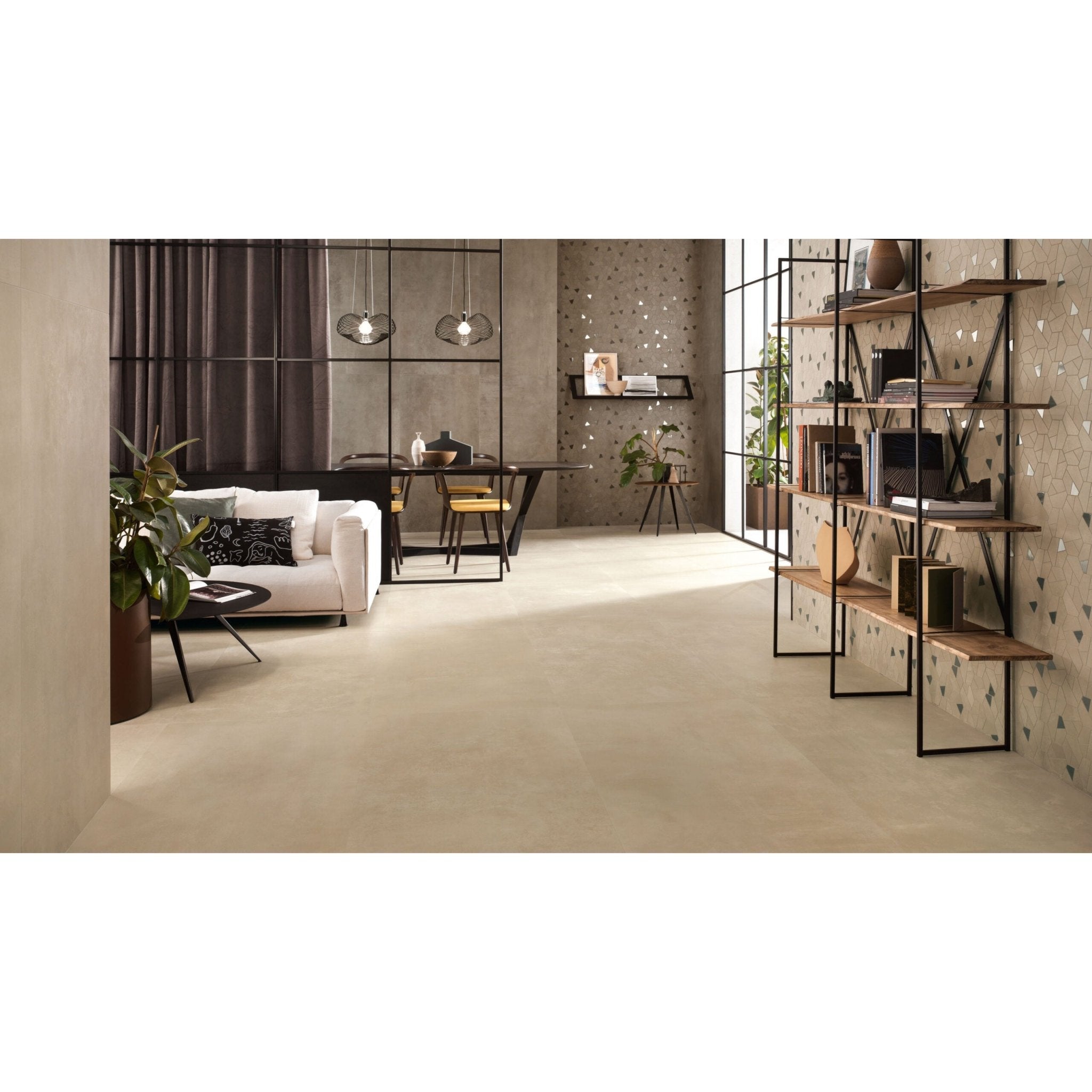 Atlas Concorde Boost Pro A0C9 vloertegel 30X60cm 9mm mat rect. R10 cream - Mozaiektegel.com