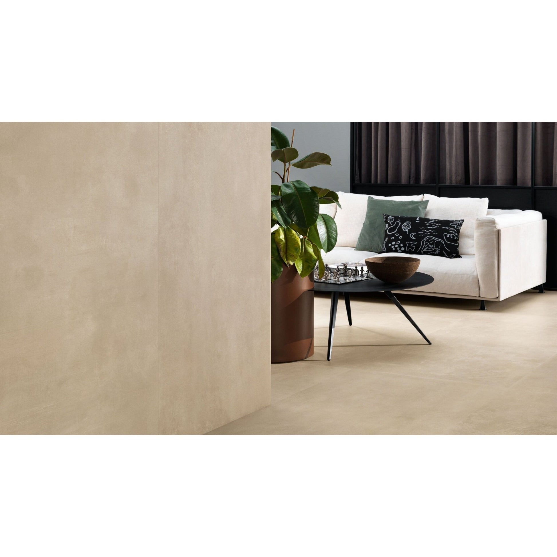 Atlas Concorde Boost Pro A0C9 vloertegel 30X60cm 9mm mat rect. R10 cream - Mozaiektegel.com