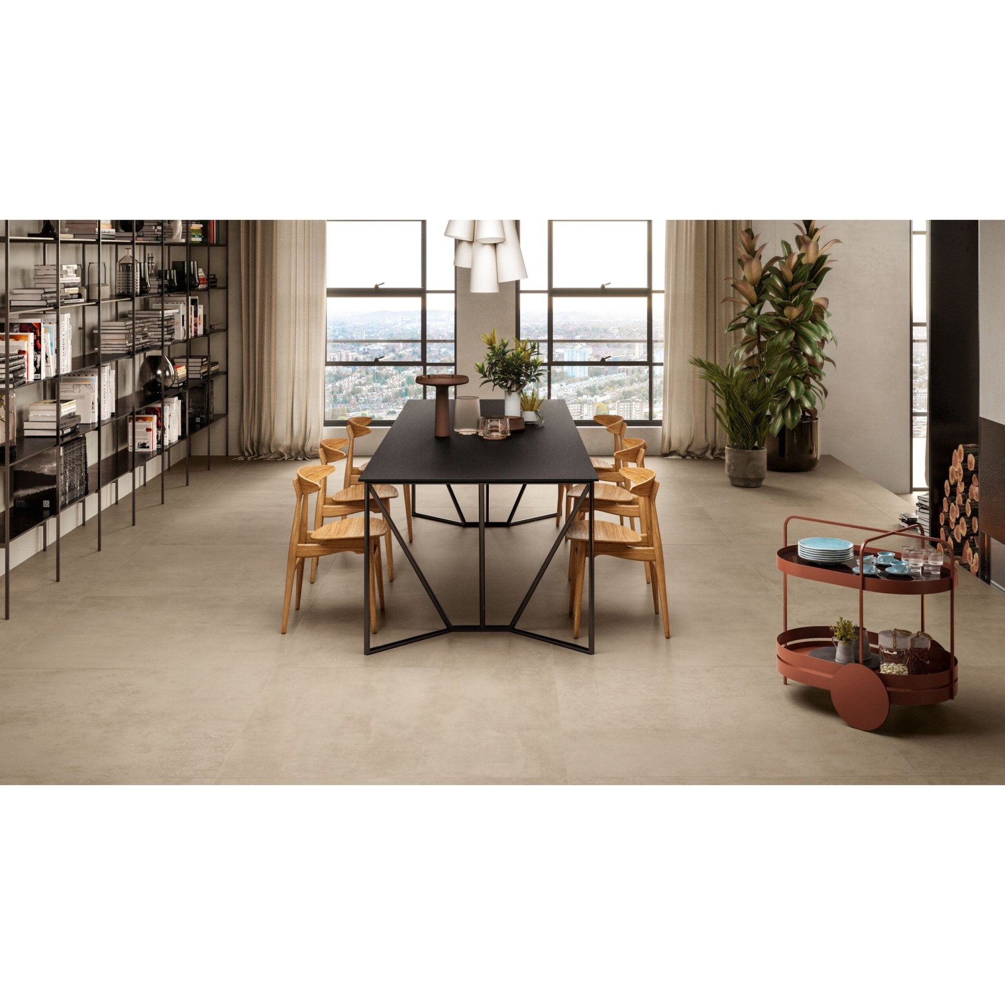 Atlas Concorde Boost Pro A0DA vloertegel 30X60cm 9mm mat rect. R10 clay - Mozaiektegel.com