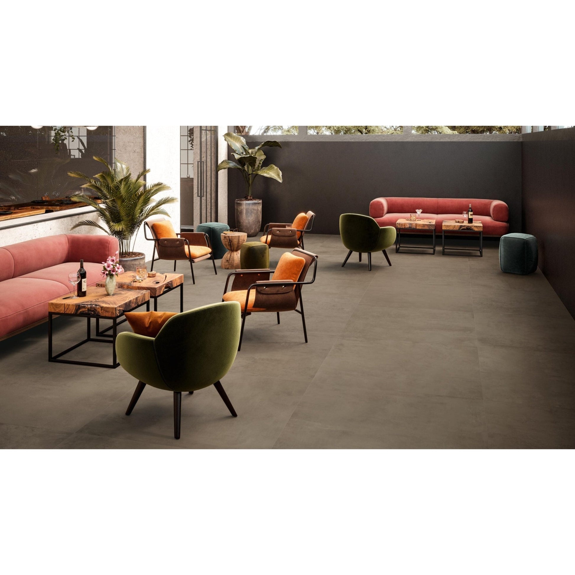 Atlas Concorde Boost Pro A0DB vloertegel 30X60cm 9mm mat rect. R10 taupe - Mozaiektegel.com