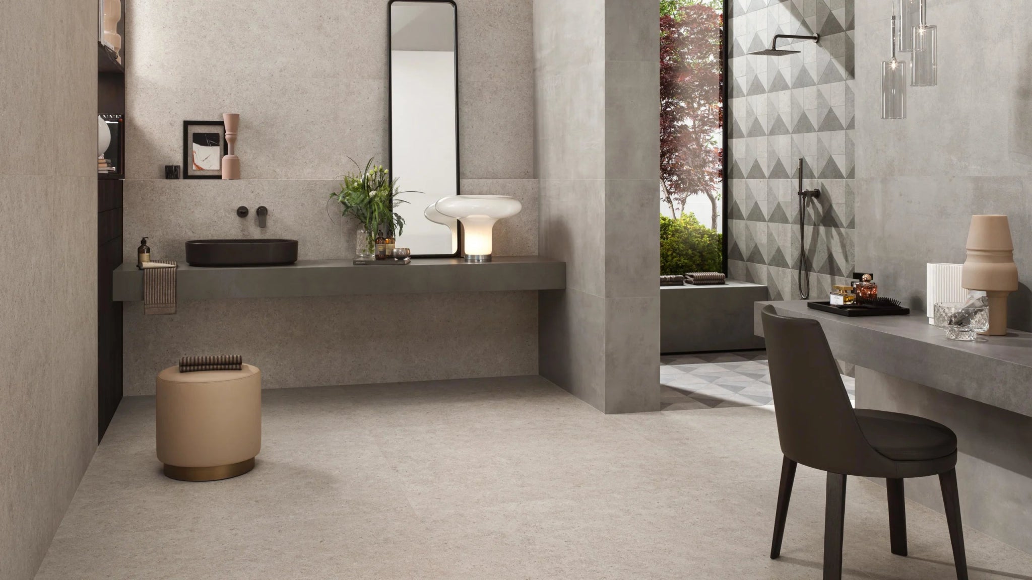 Atlas Concorde Boost Stone A6Q2 vloertegel 60x120cm 9mm mat rect. R10 white - Mozaiektegel.com