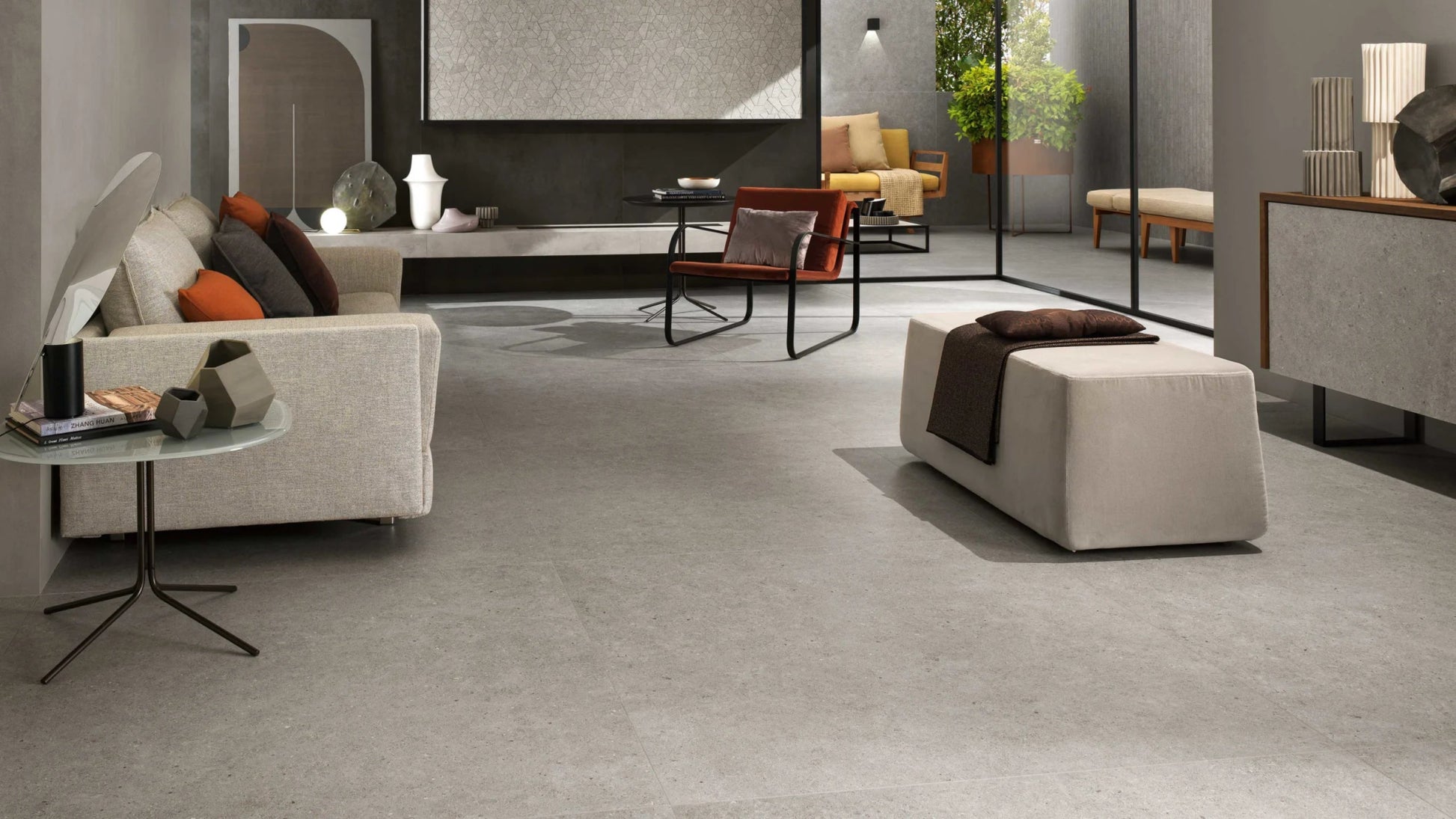 Atlas Concorde Boost Stone A6RL vloertegel 60x60cm 9mm mat rect. R10 pearl - Mozaiektegel.com