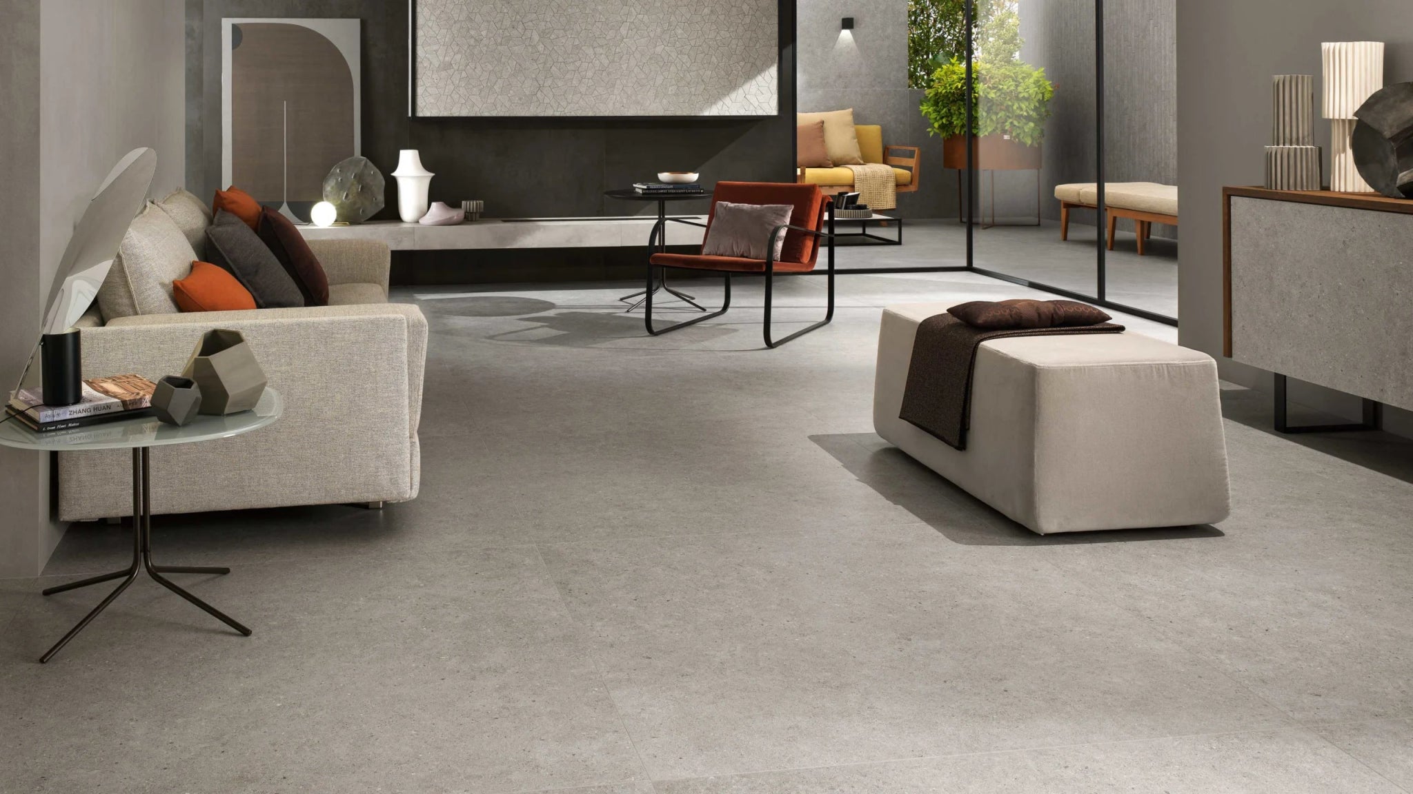 Atlas Concorde Boost Stone A6RL vloertegel 60x60cm 9mm mat rect. R10 pearl - Mozaiektegel.com