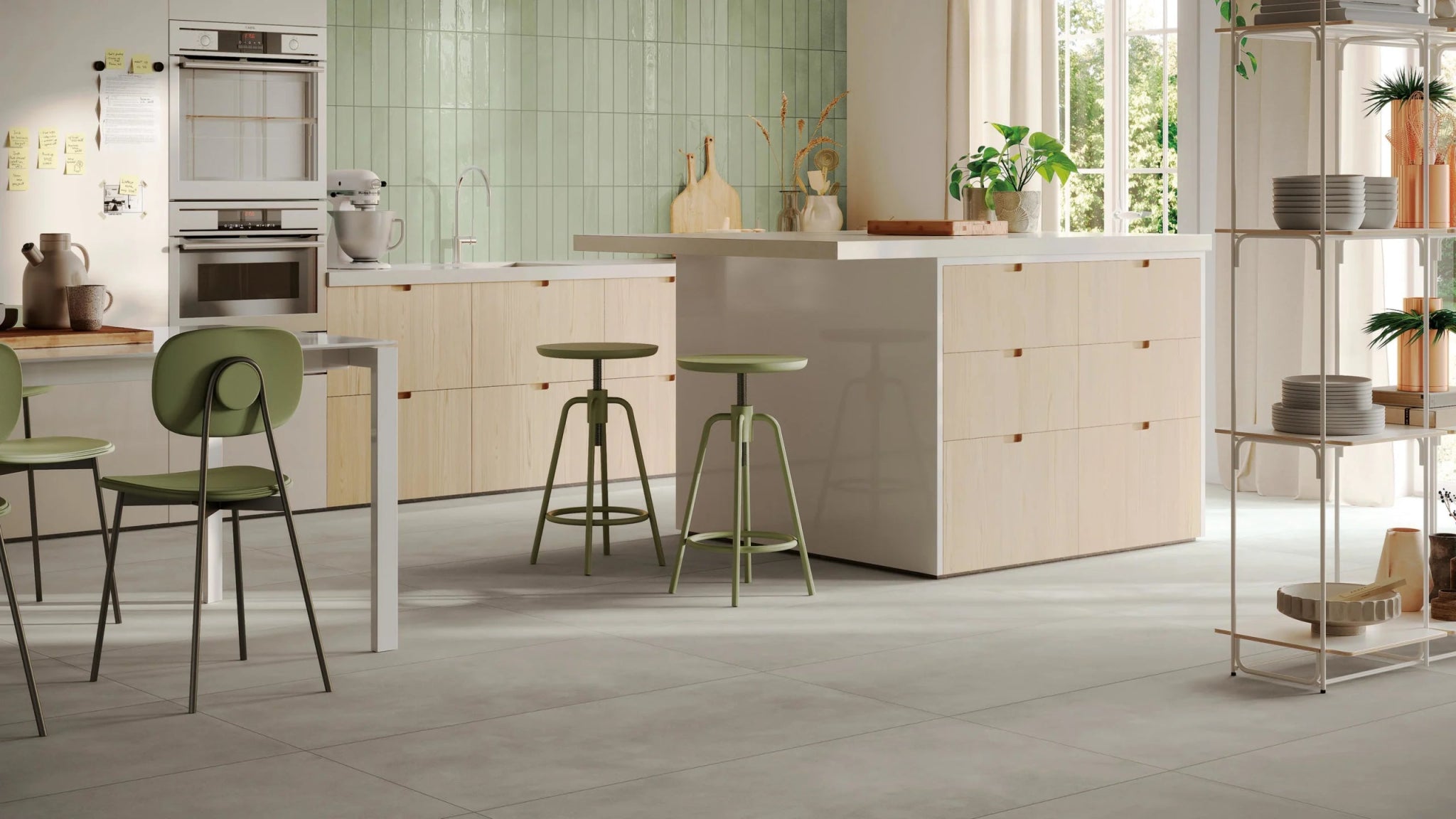 Atlas Concorde Factor AG5P Vloertegel 60X120cm mat ret.R10 Cloud - Mozaiektegel.com