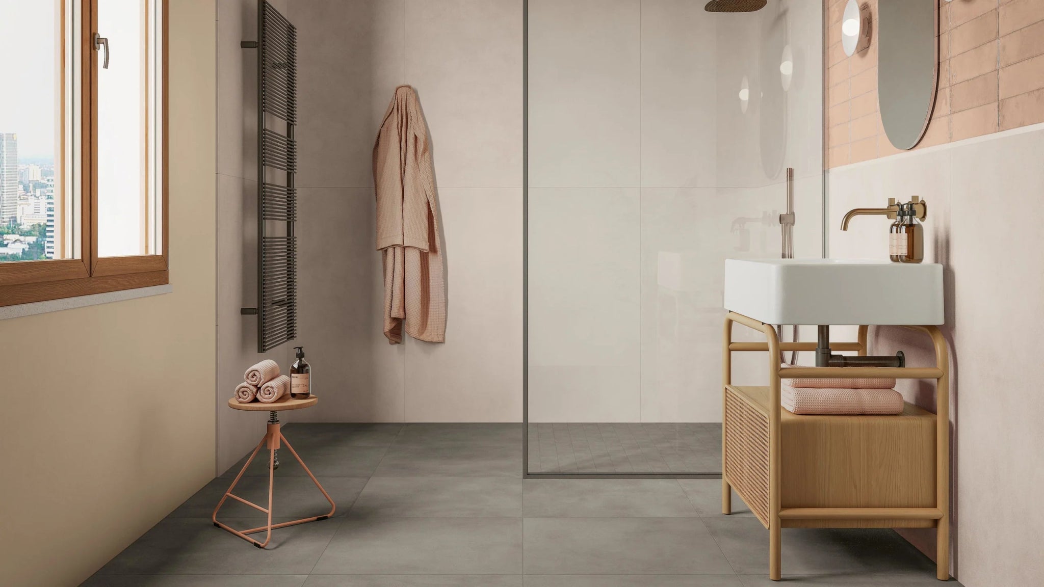 Atlas Concorde Factor AG5Q Vloertegel 60X120cm mat ret.R10 Volcano - Mozaiektegel.com