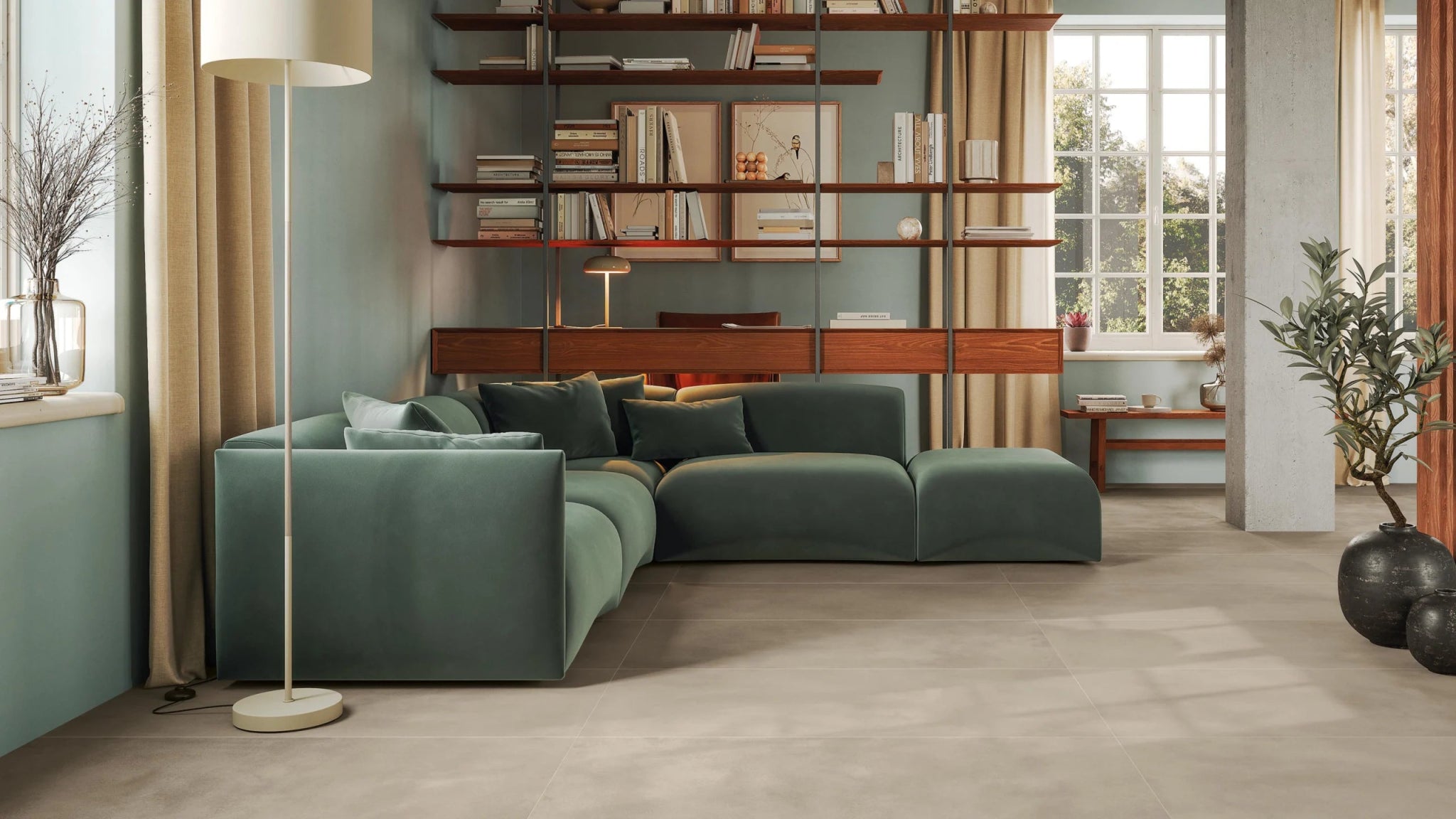 Atlas Concorde Factor AG6F vloertegel 60X60cm mat ret.R10 desert - Mozaiektegel.com