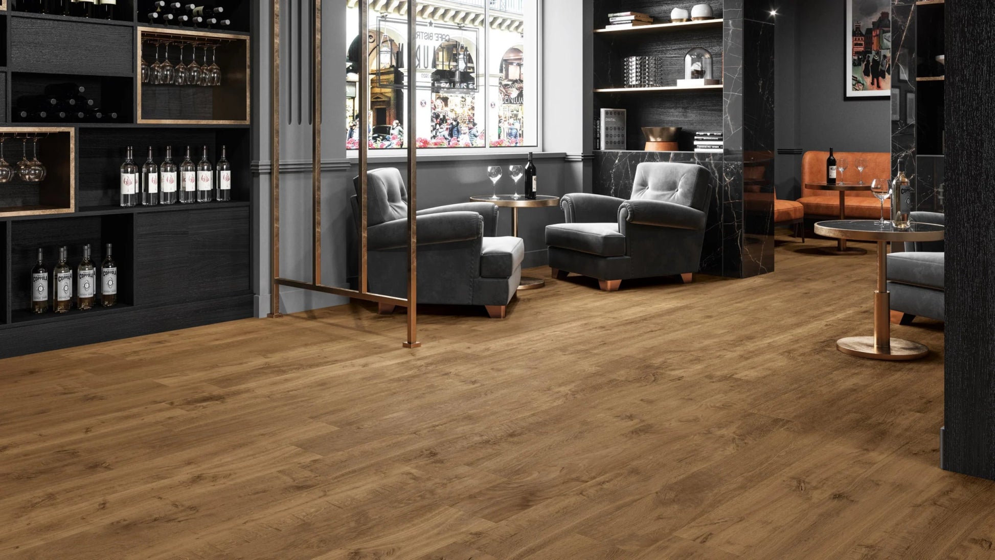 Atlas Concorde Heartwood AL85 vloertegel 20X120cm 9mm mat ret.R10 brandy - Mozaiektegel.com