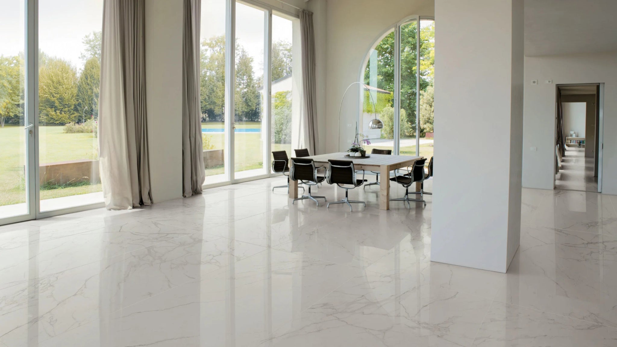 Atlas Concorde Marvel A21S vloertegel 60x120cm 9mm glans rect. white - Mozaiektegel.com