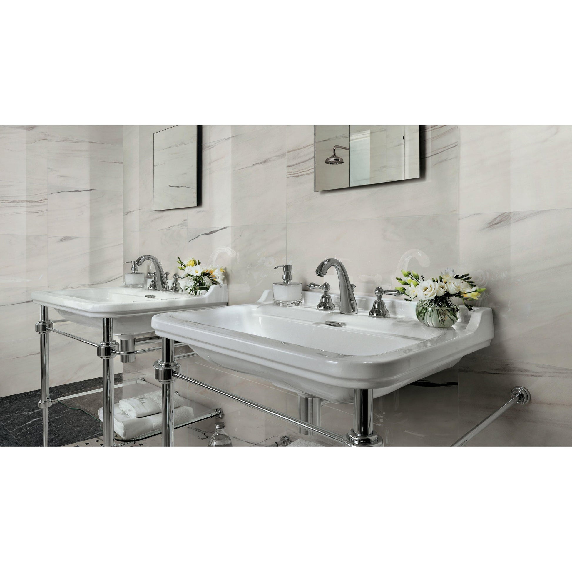 Atlas Concorde Marvel Dream A203 vloertegel 120x120cm 9mm mat rect.R10 bianc.fantas - Mozaiektegel.com