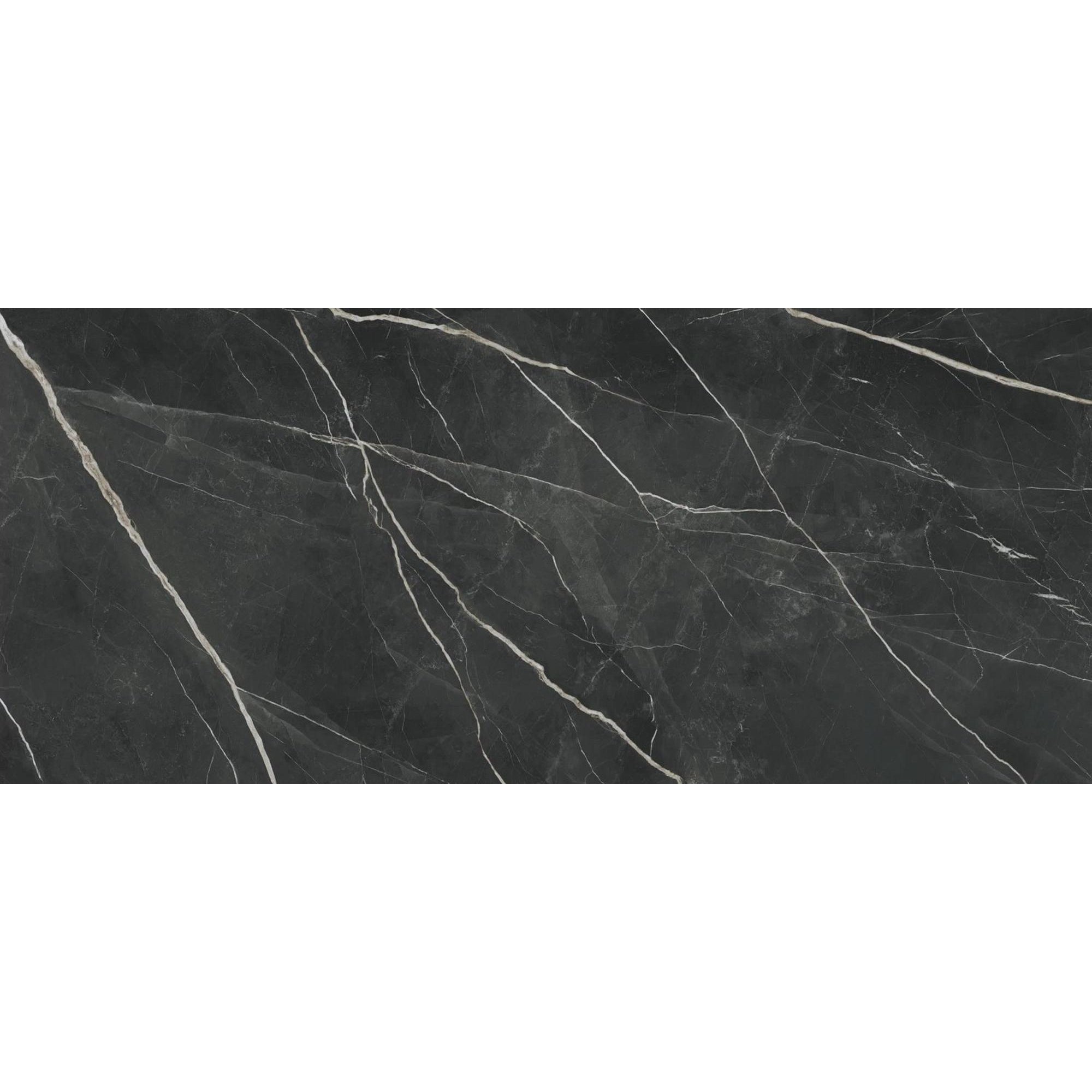 Atlas Concorde Marvel Gala AFXO Vloertegel 120X120cm Calacatta Black 9Mm Glans Rt - Mozaiektegel.com