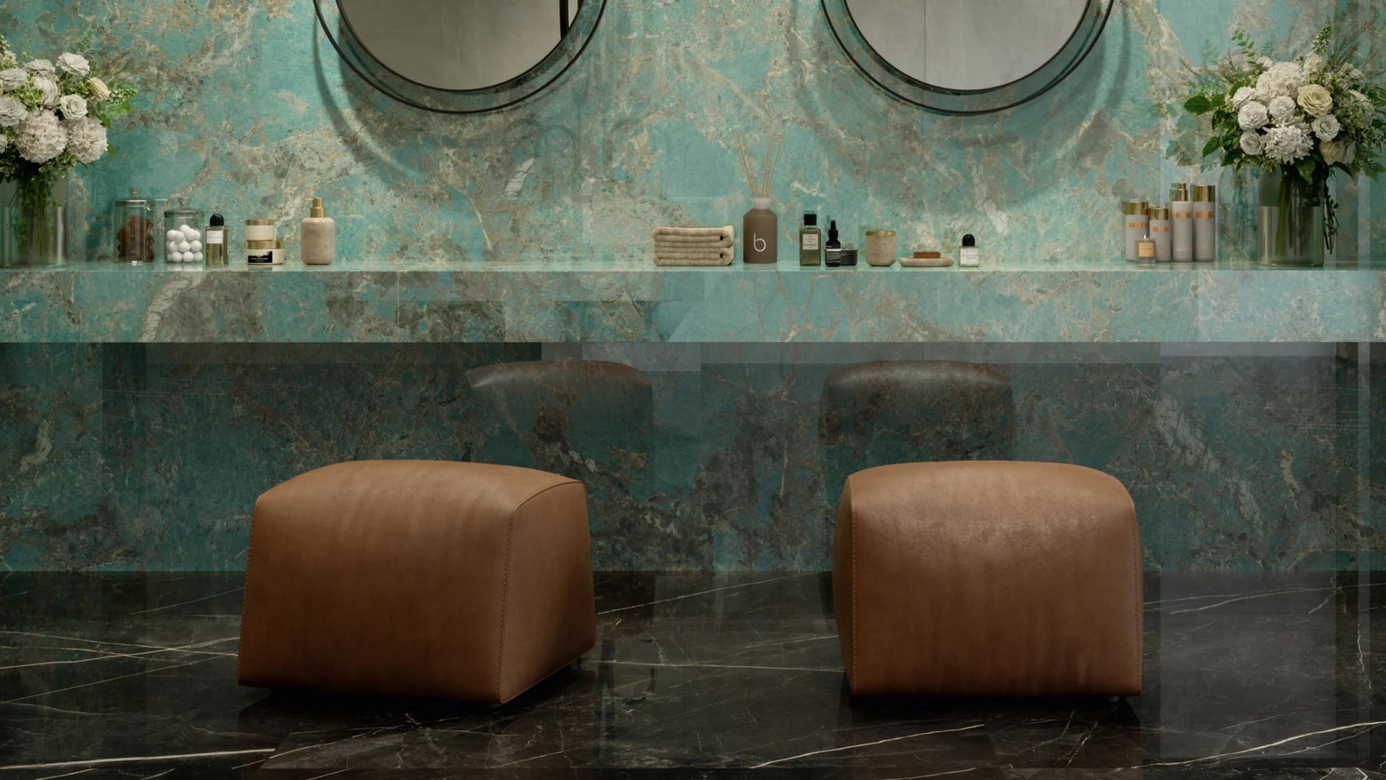 Atlas Concorde Marvel Gala AFXS vloertegel 60x120cm 9mm glans rect. amazzonite - Mozaiektegel.com