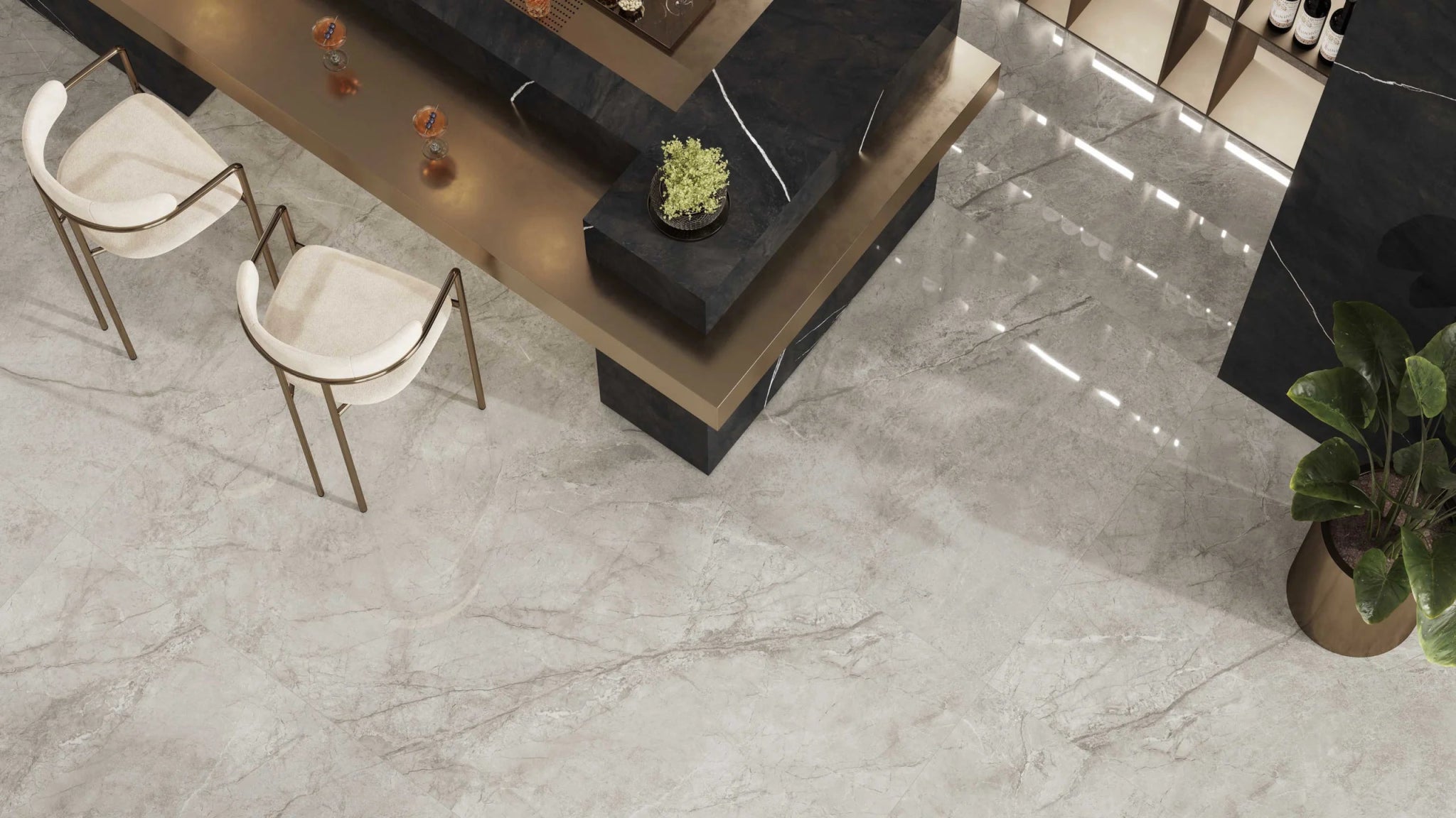 Atlas Concorde Marvel Meraviglia AJIT vloertegel 60x120cm 9mm mat ret.R10 silver maj. - Mozaiektegel.com