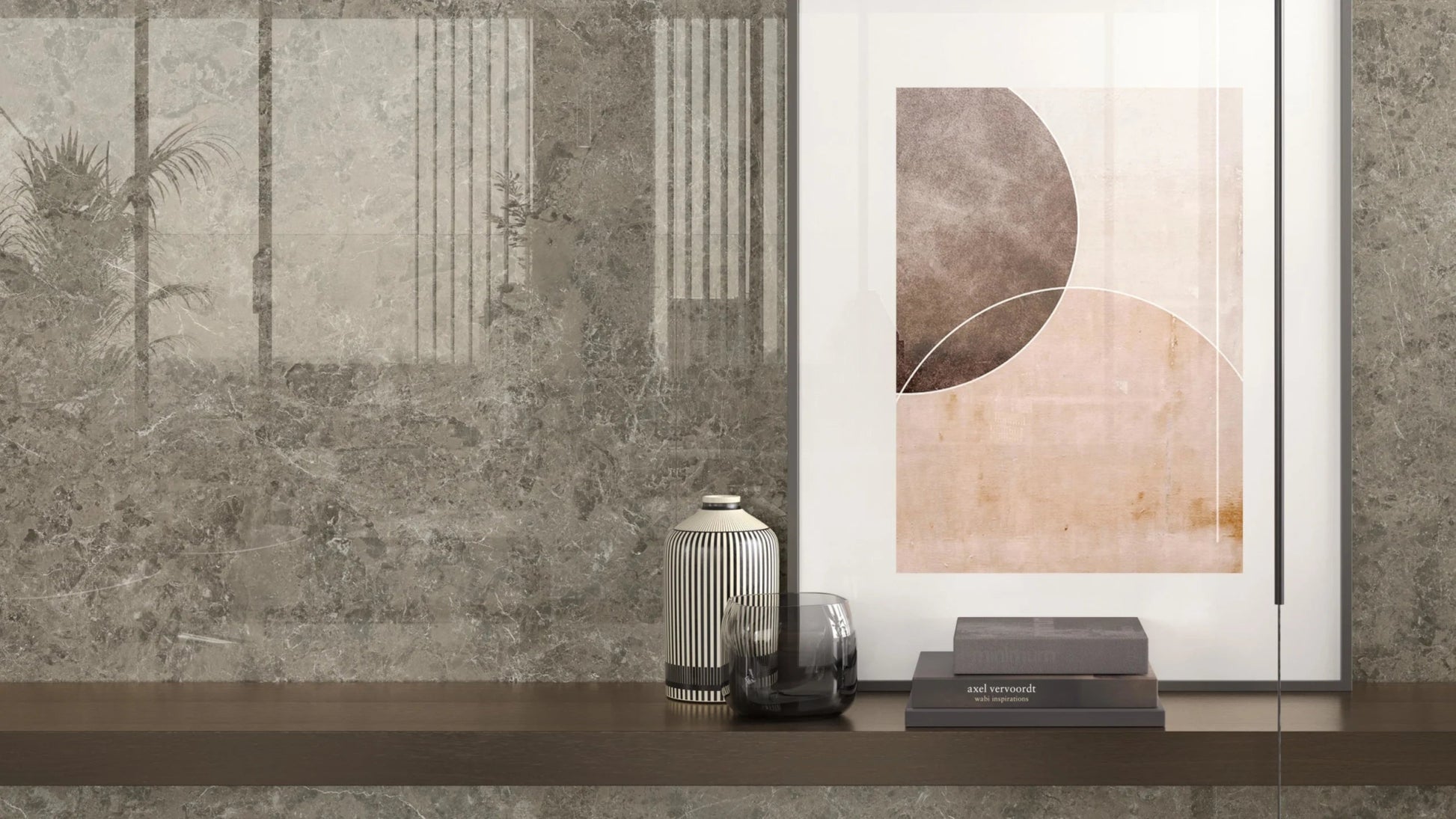 Atlas Concorde Marvel Meraviglia AJIU vloertegel 60x120cm 9mm mat ret.R10 grigio eleg. - Mozaiektegel.com