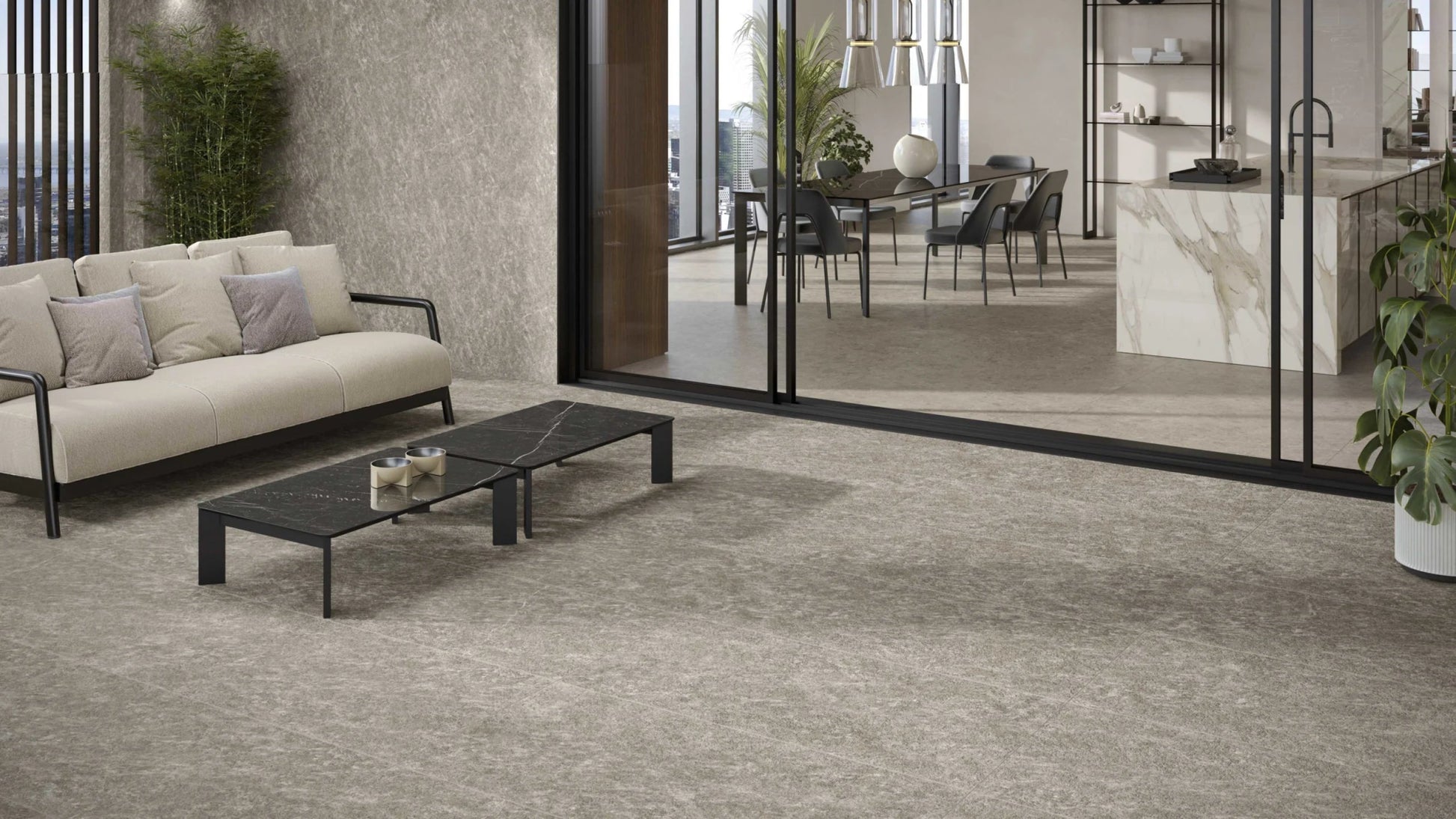 Atlas Concorde Marvel Meraviglia AJIY vloertegel 60x120cm 9mm mat ret.R10 grig.eleg.ham. - Mozaiektegel.com