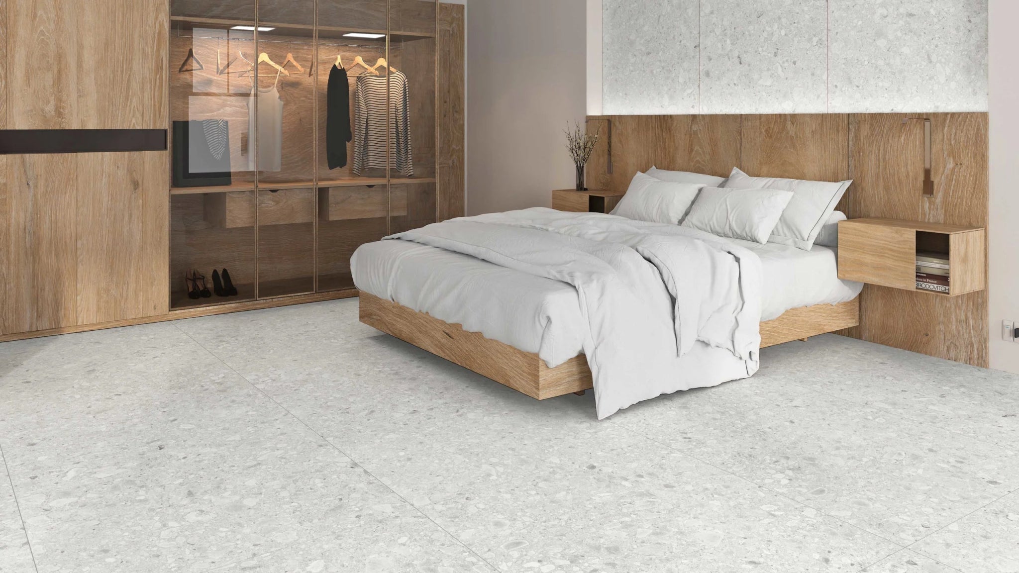 Beste Koop Flodsten Vloertegel 600X600 Snow 9mm Mat Ret.R10 - Mozaiektegel.com