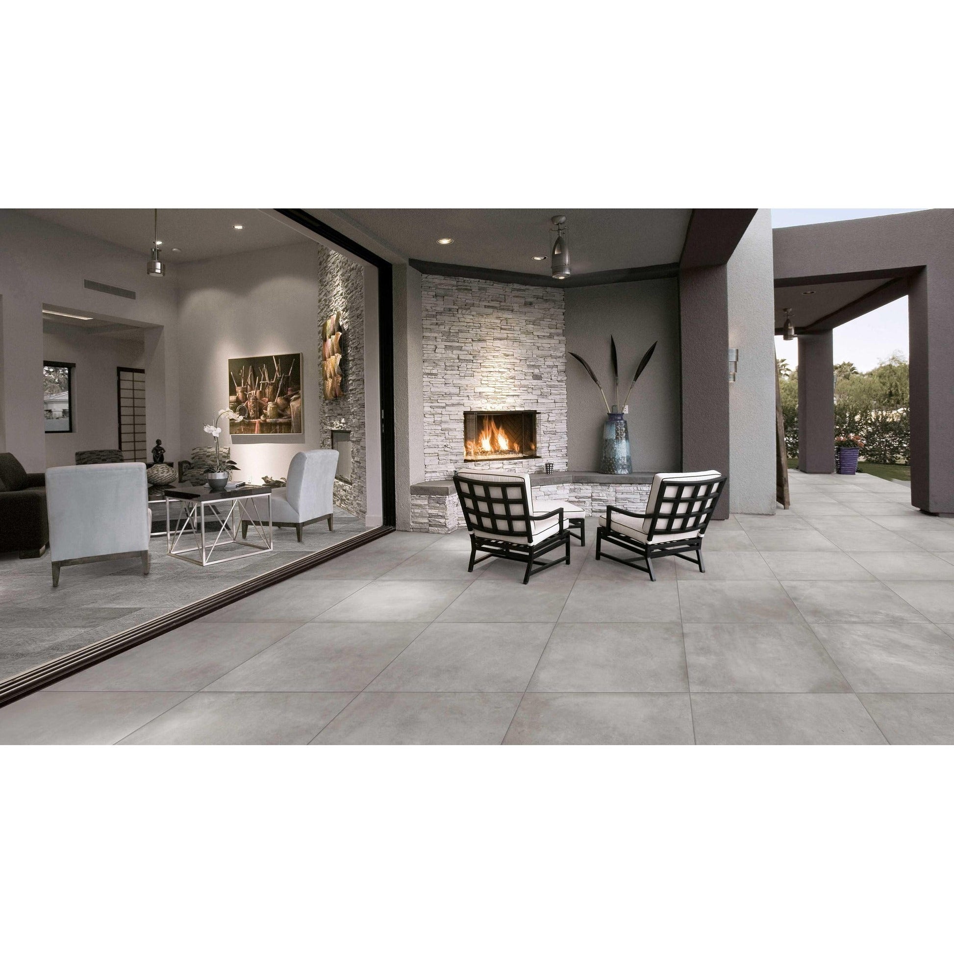 Beste Koop Icon Vloertegel 600X600 Silver 9mm Mat Ret.R9 - Mozaiektegel.com