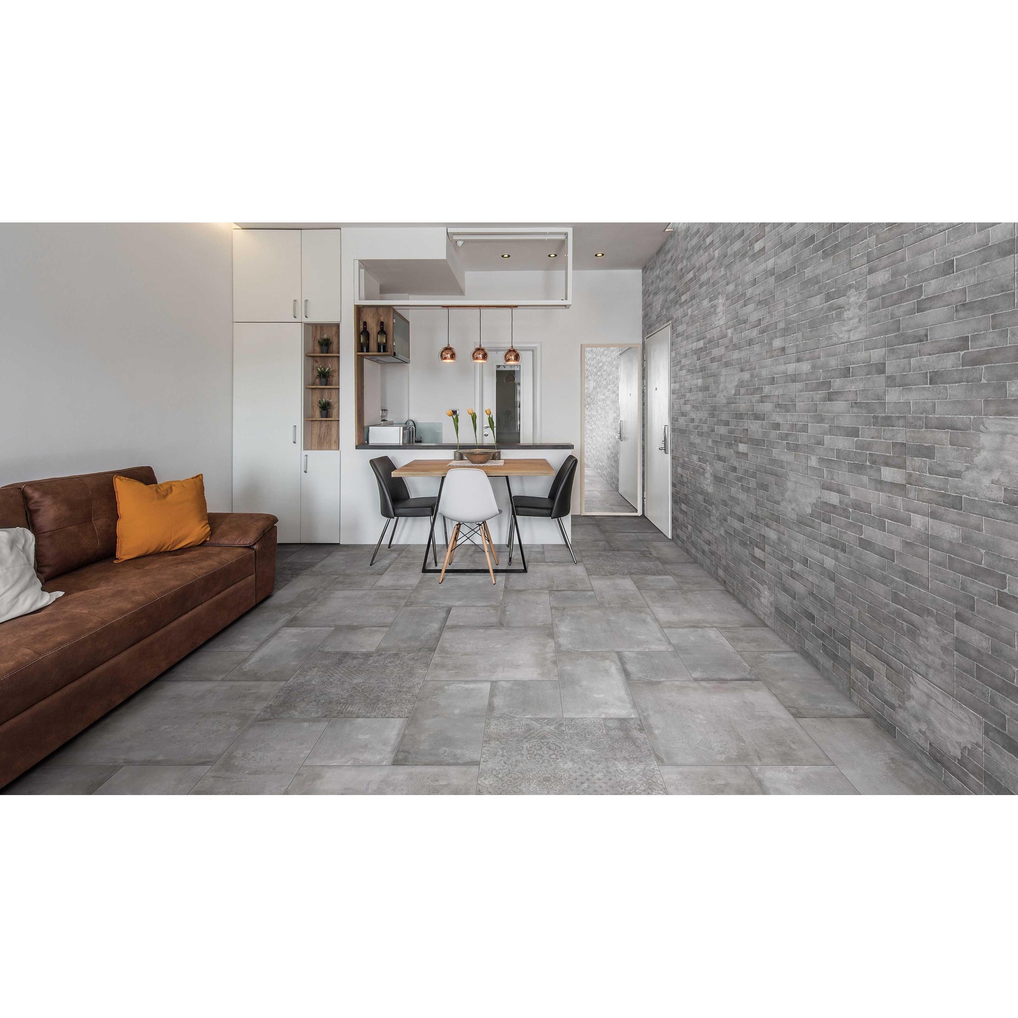 Beste Koop Icon Vloertegel 600X600 Smoke 9mm Mat Ret.R9 - Mozaiektegel.com