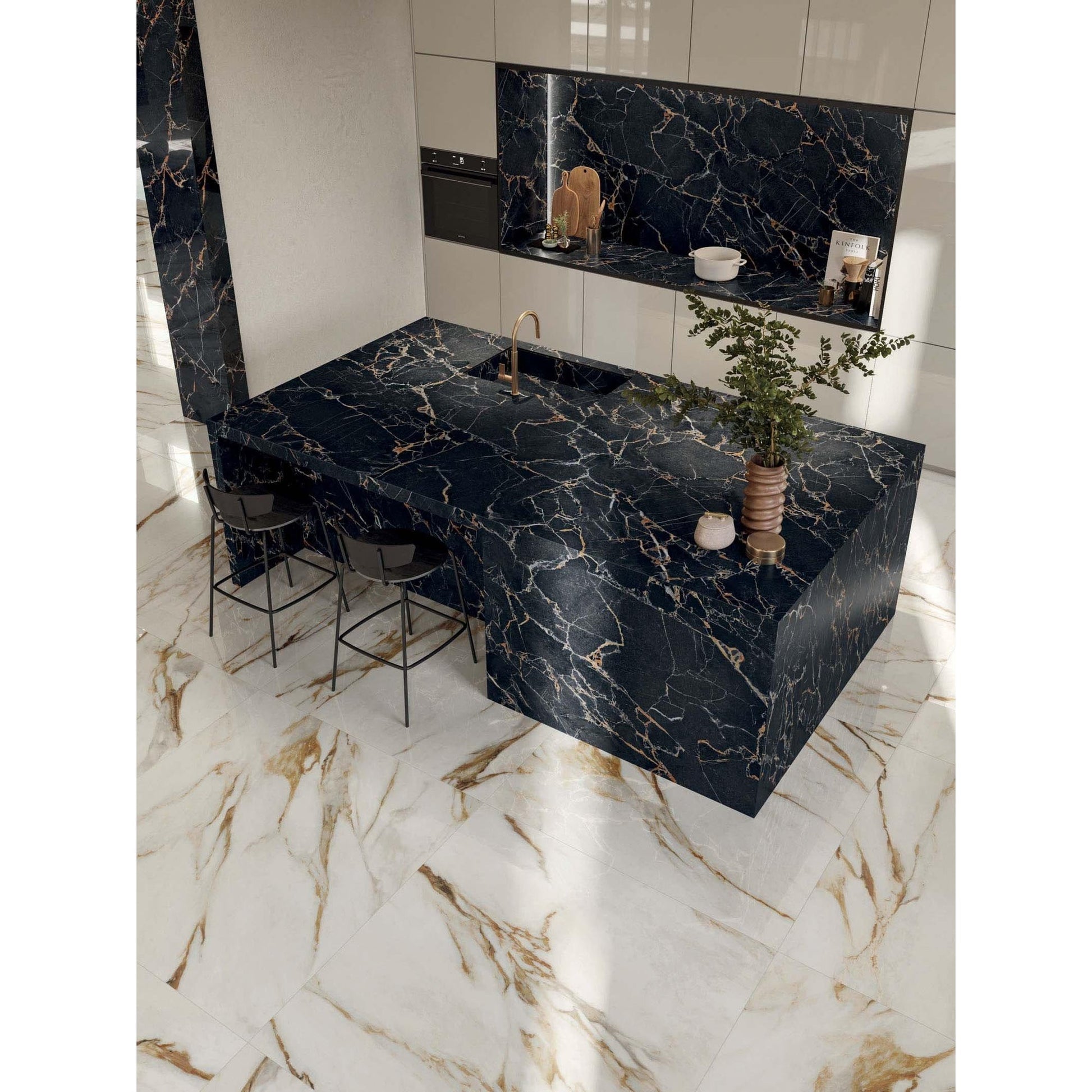 Beste Koop Signoria Vloertegel 600X1200 Cala.Ven.Oro 8,5mm Mat Ret.R10 - Mozaiektegel.com