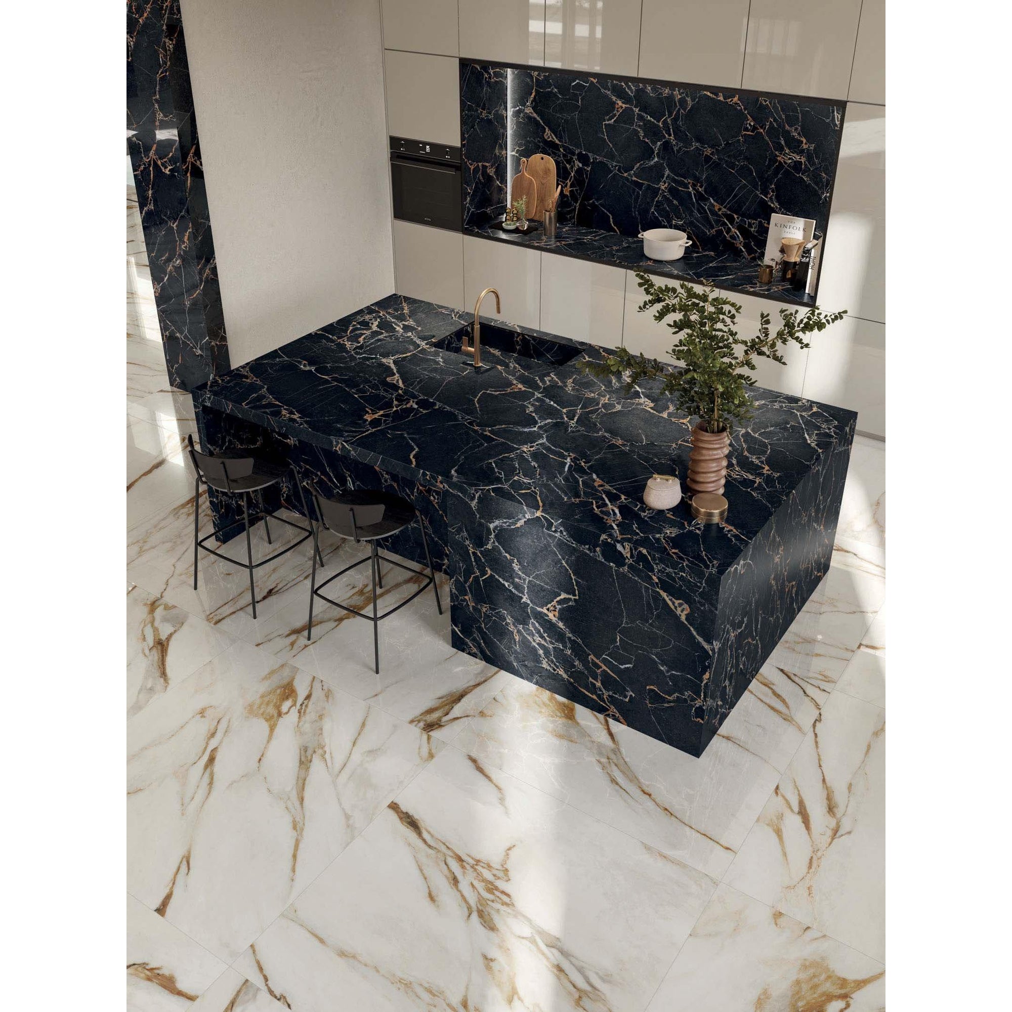 Beste Koop Signoria Vloertegel 600X1200 Cala.Ven.Oro 8,5mm Mat Ret.R10 - Mozaiektegel.com