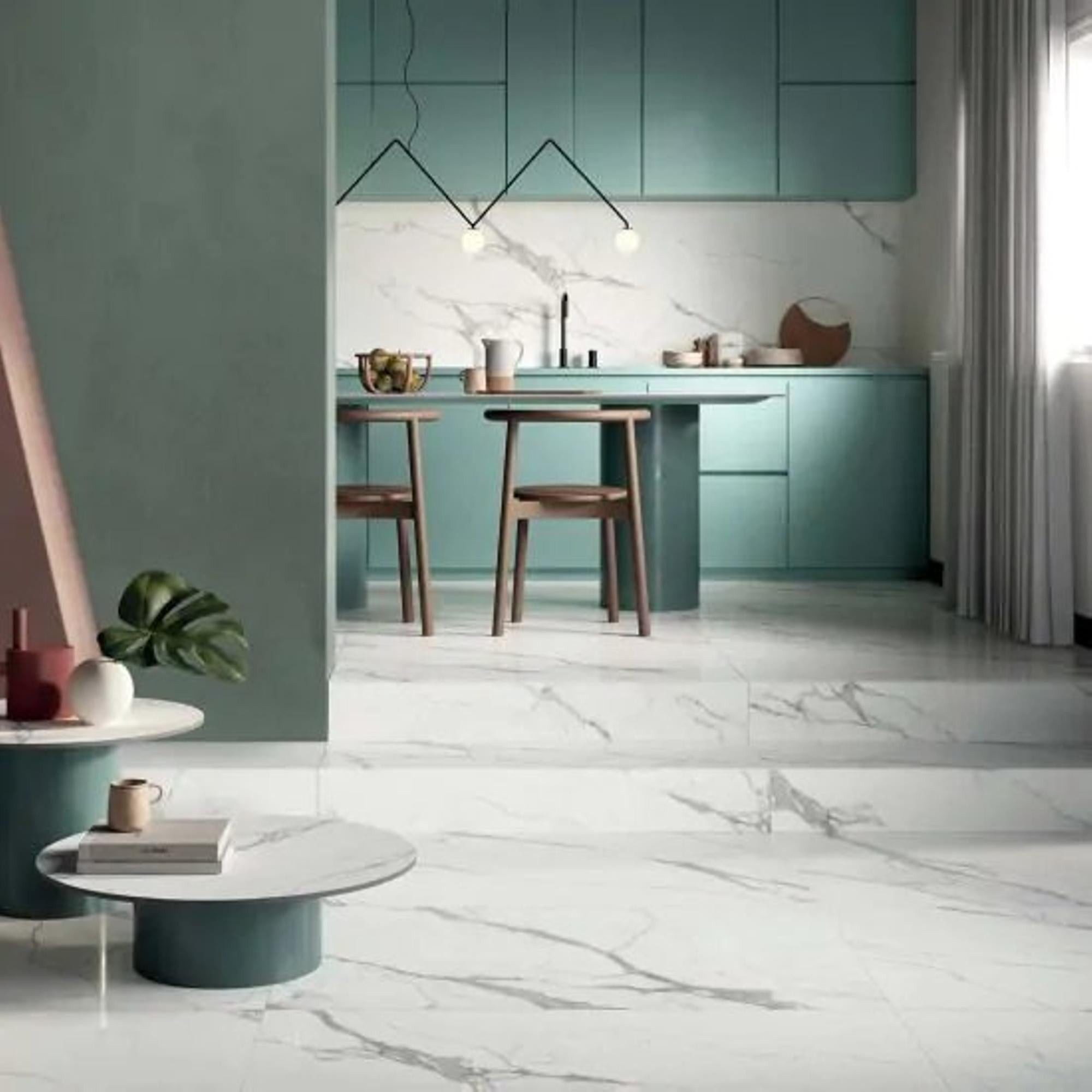 Beste Koop Signoria Vloertegel 600X1200 L.Statuario 8,5mm Mat Ret.R10 - Mozaiektegel.com