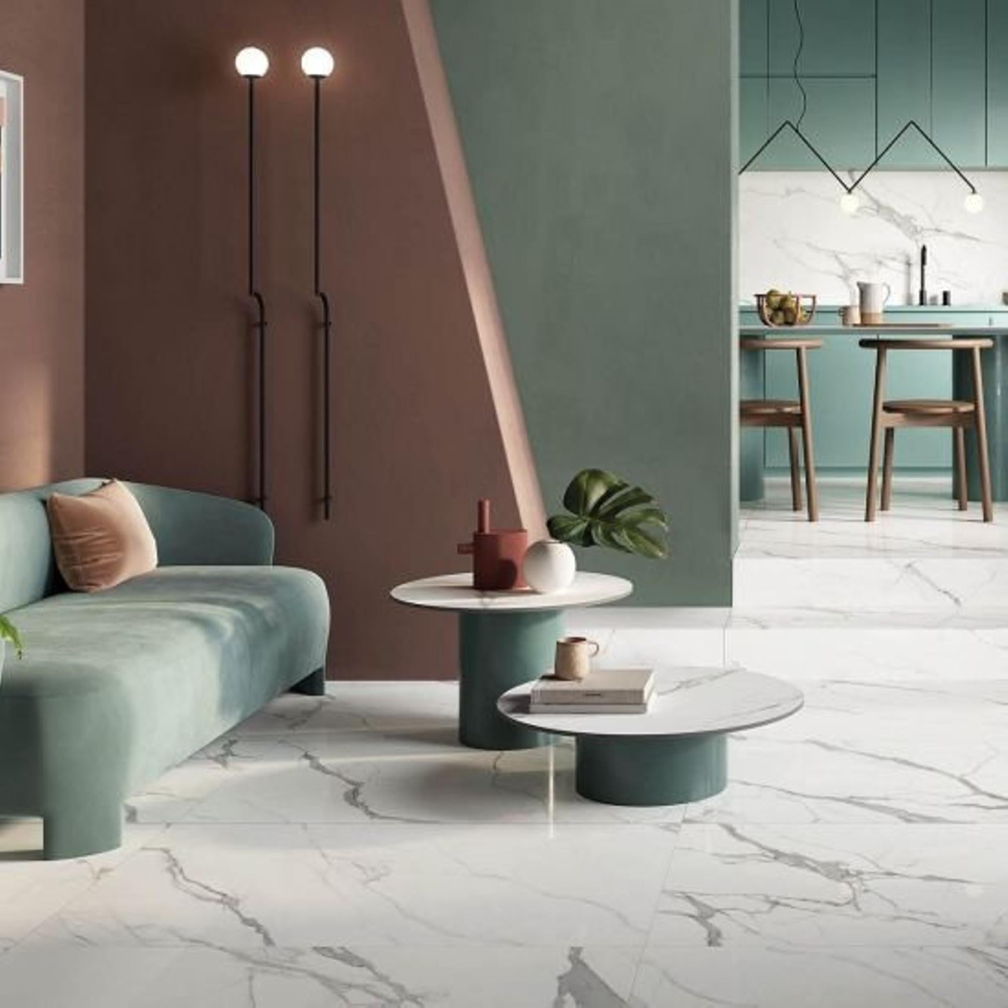 Beste Koop Signoria Vloertegel 600X1200 L.Statuario 8,5mm Mat Ret.R10 - Mozaiektegel.com