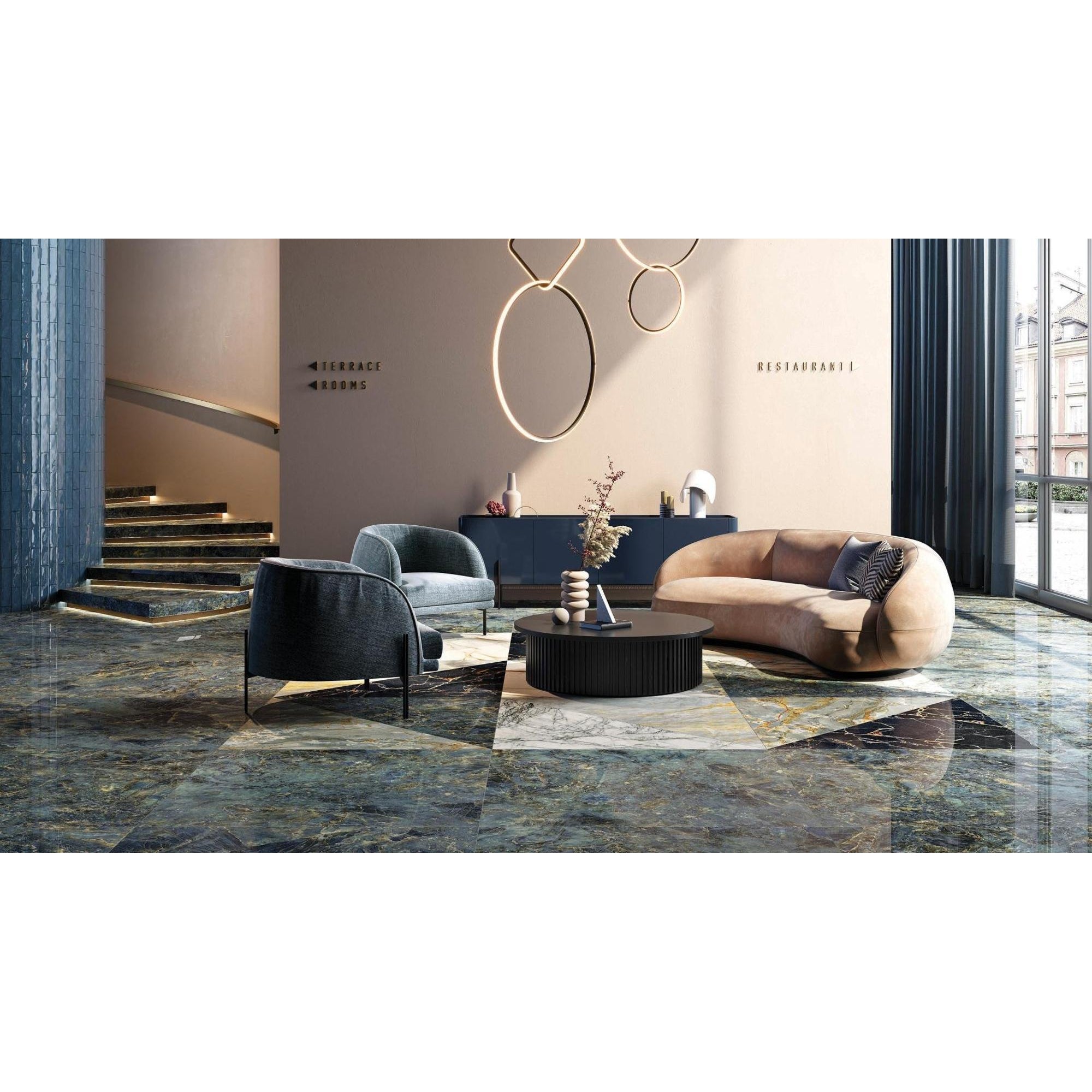 Beste Koop Signoria Vloertegel 600X1200 Labradorite 8,5mm Mat Ret.R10 - Mozaiektegel.com