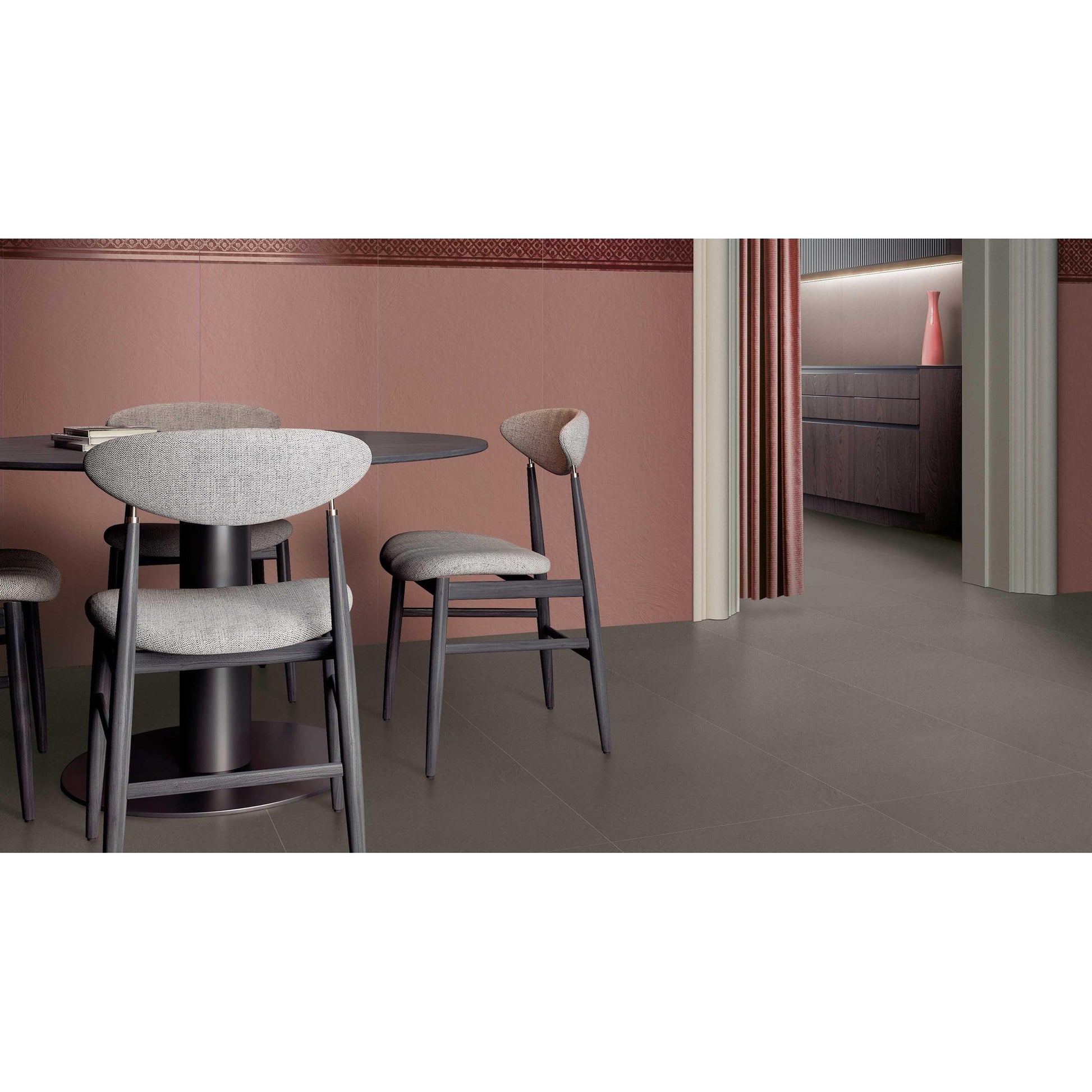 Cir Chromagic 1075312 Vloertegel 600X600 Forever Pink 10mm Mat Ret.R10 - Mozaiektegel.com