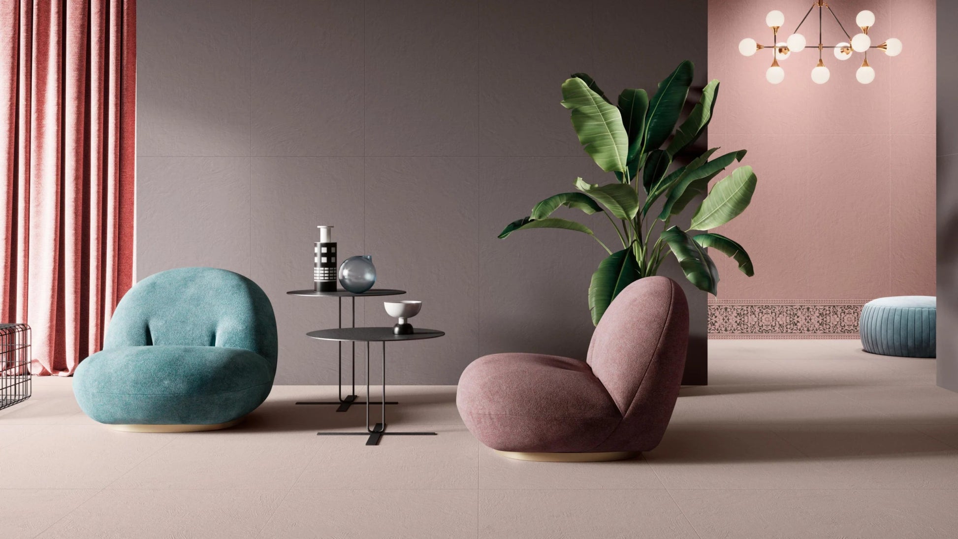 Cir Chromagic 1075317 Vloertegel 600X600 So Chic Brown 10mm Mat Ret.R10 - Mozaiektegel.com