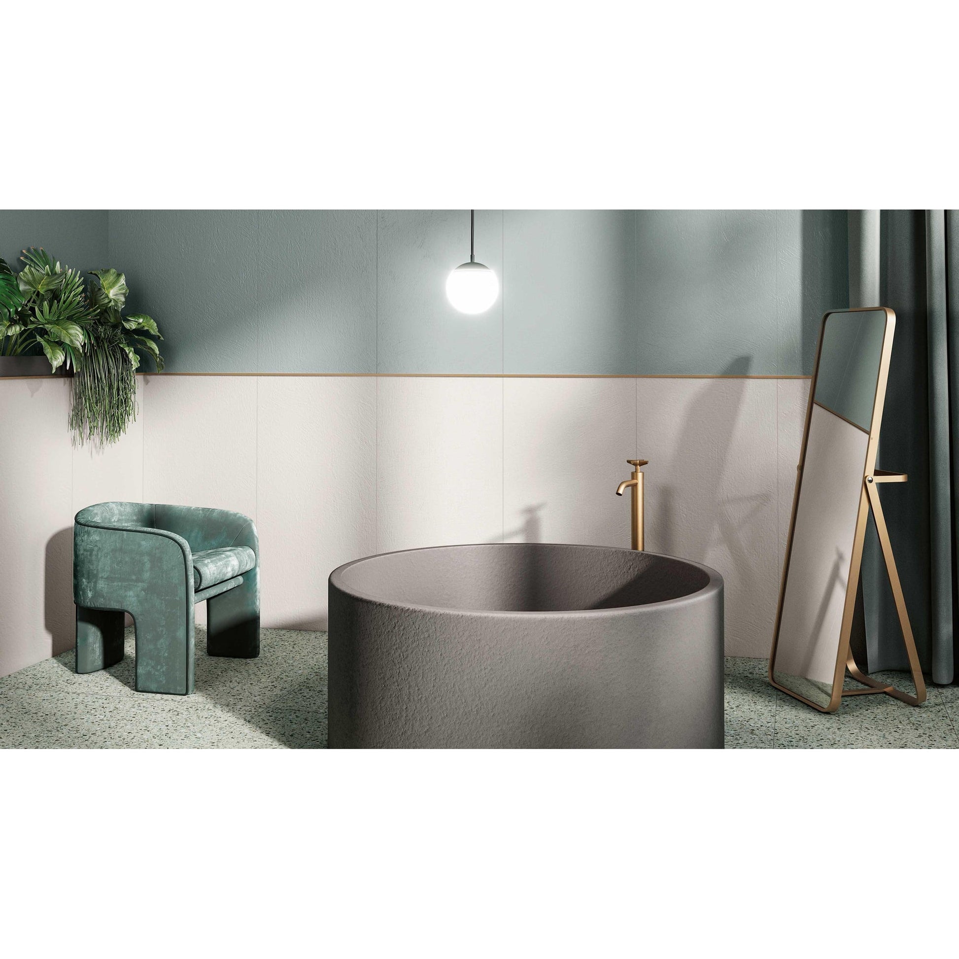 Cir Chromagic 1075318 Vloertegel 600X600 Tastey Oyster 10mm Mat Ret.R10 - Mozaiektegel.com