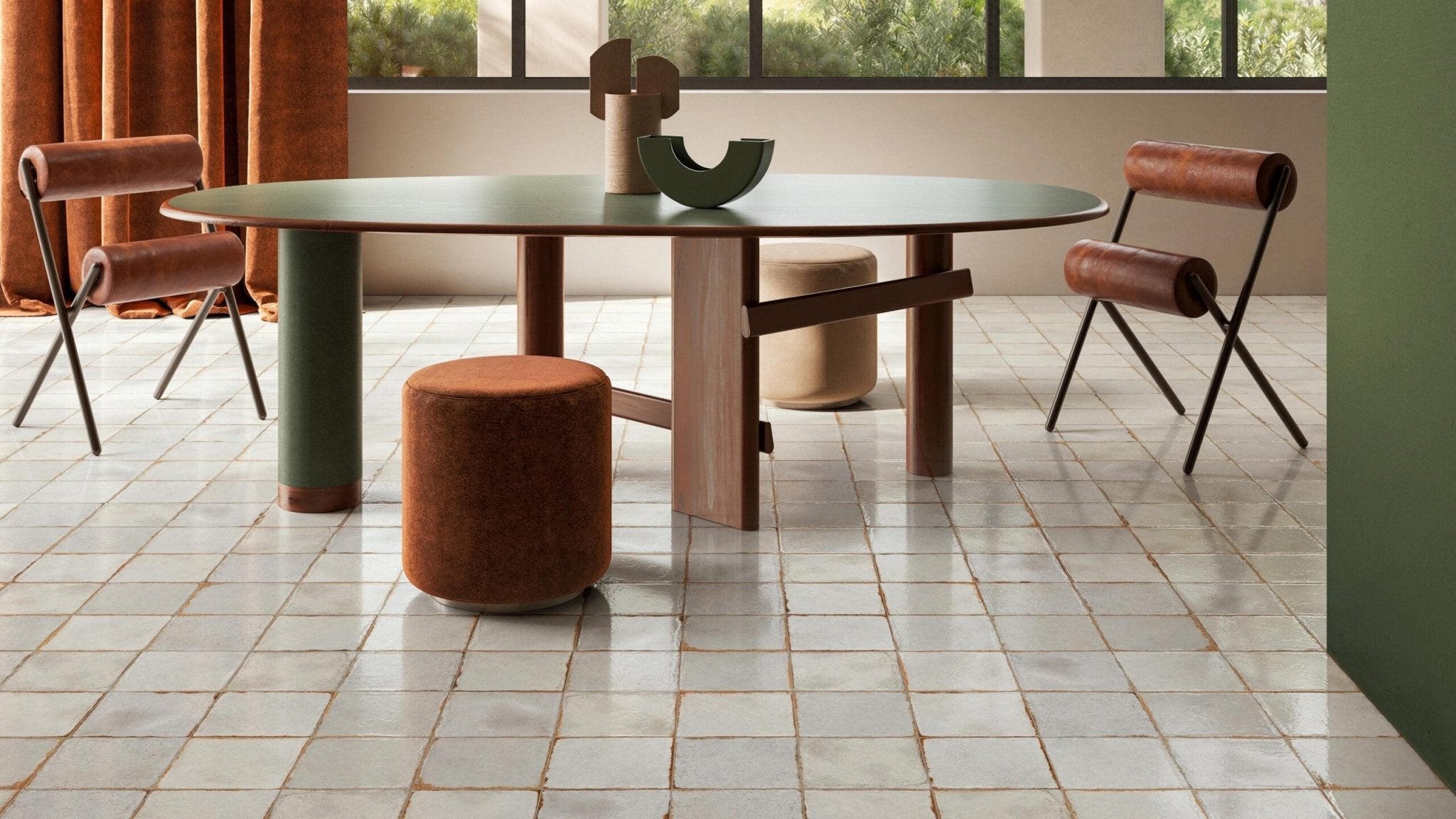 Cir Cotto del Campiano 1080487 Wandtegel 200X200 Bianco 10mm Glans - Mozaiektegel.com