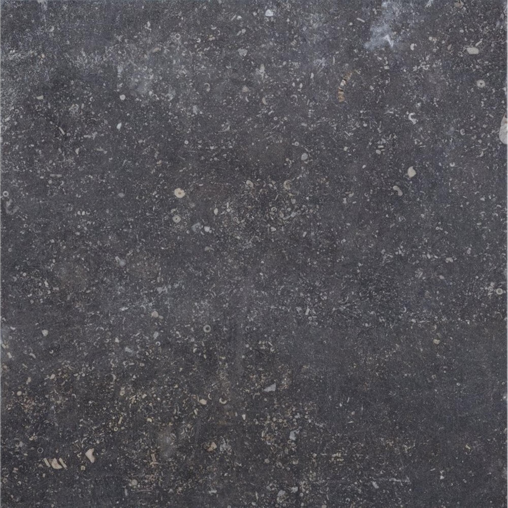 Cir Di Pietra Ardennes 1078568 Vloertegel 608X608 Nero 10mm Mat Ret.R10 - Mozaiektegel.com