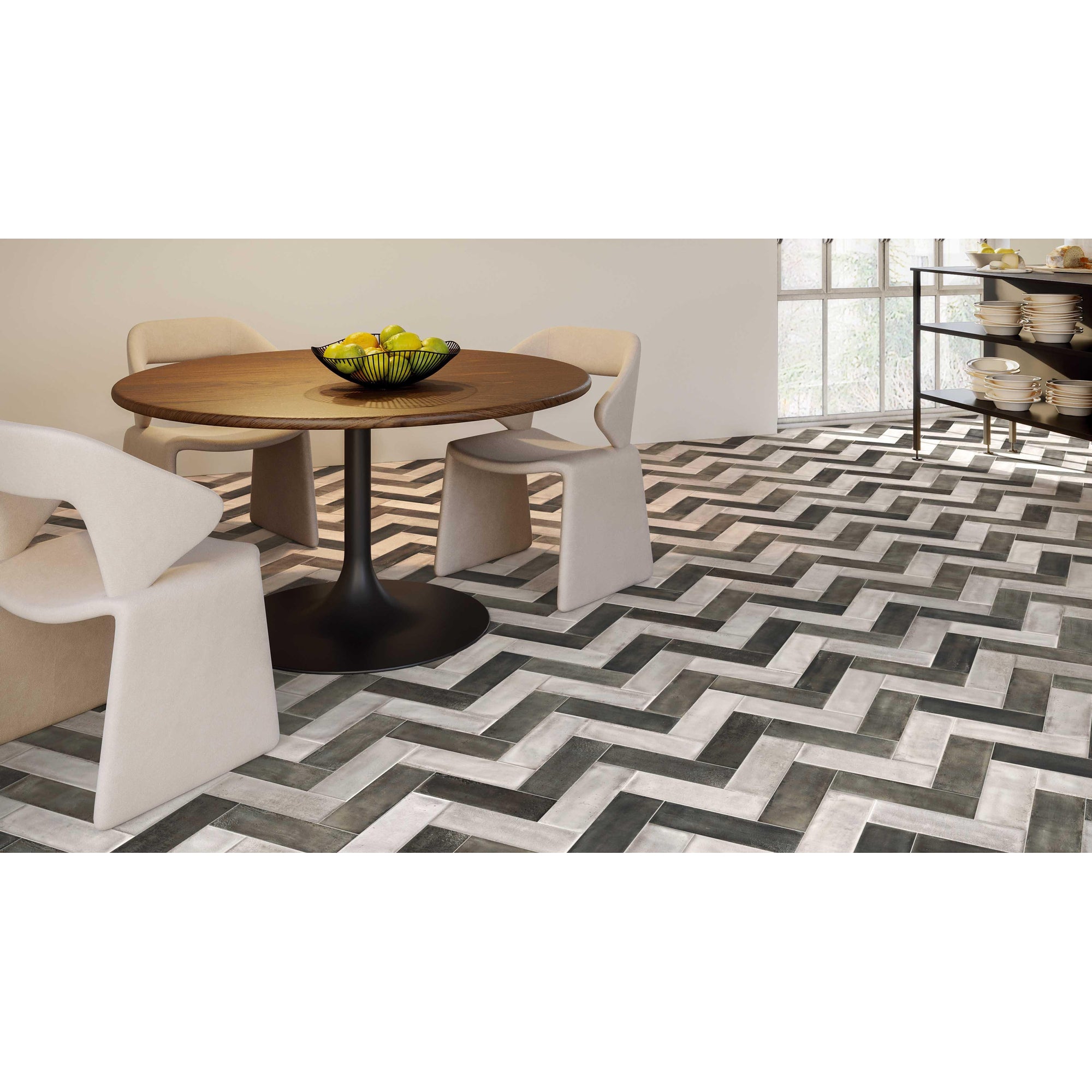 Cir Fuoritono 1072377 Vloertegel 100X300 Muschio Opaco 10mm Mat R10 - Mozaiektegel.com