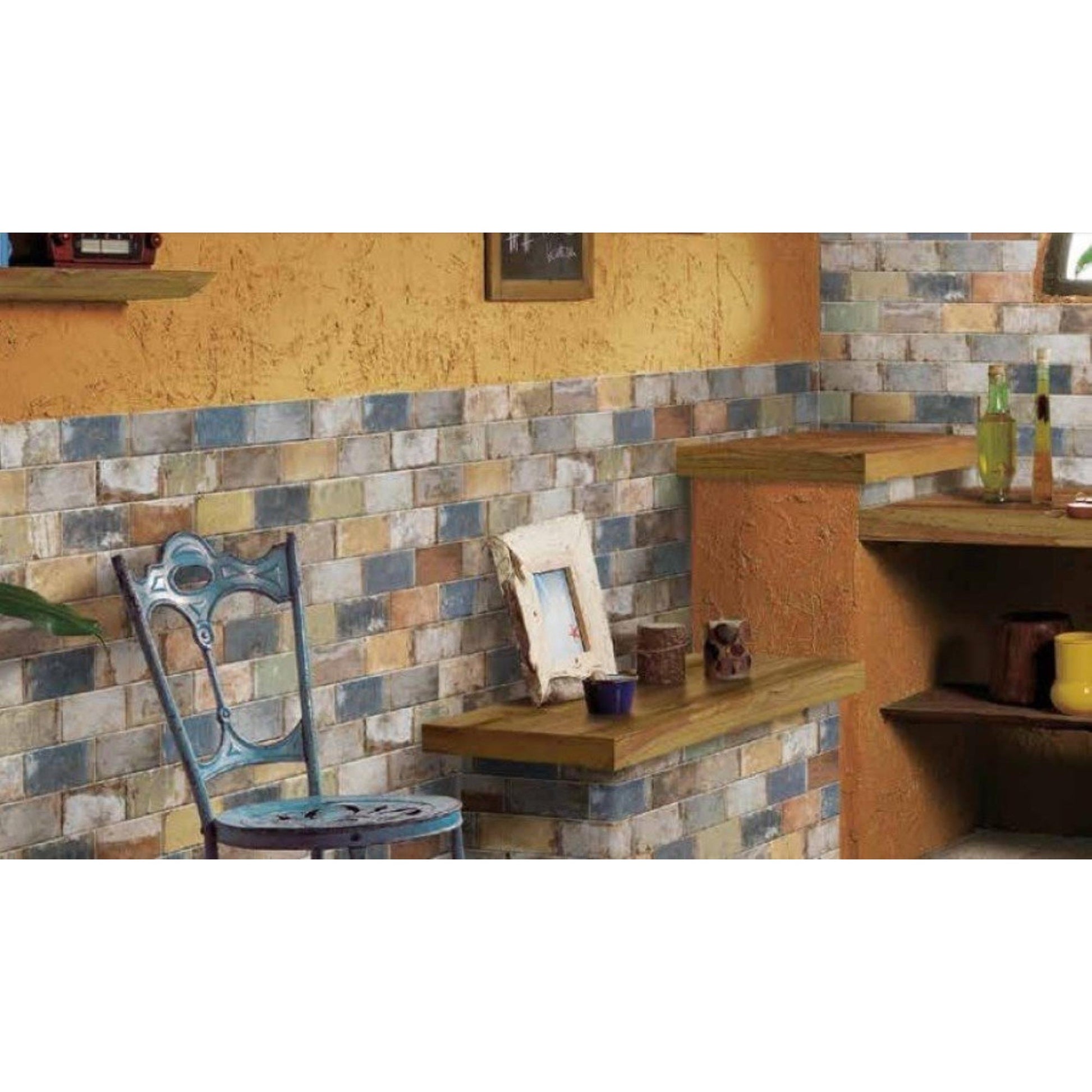 Cir Havana 1052963 Vloertegel 100X200 Old Havana Mix 10mm Mat R10 - Mozaiektegel.com