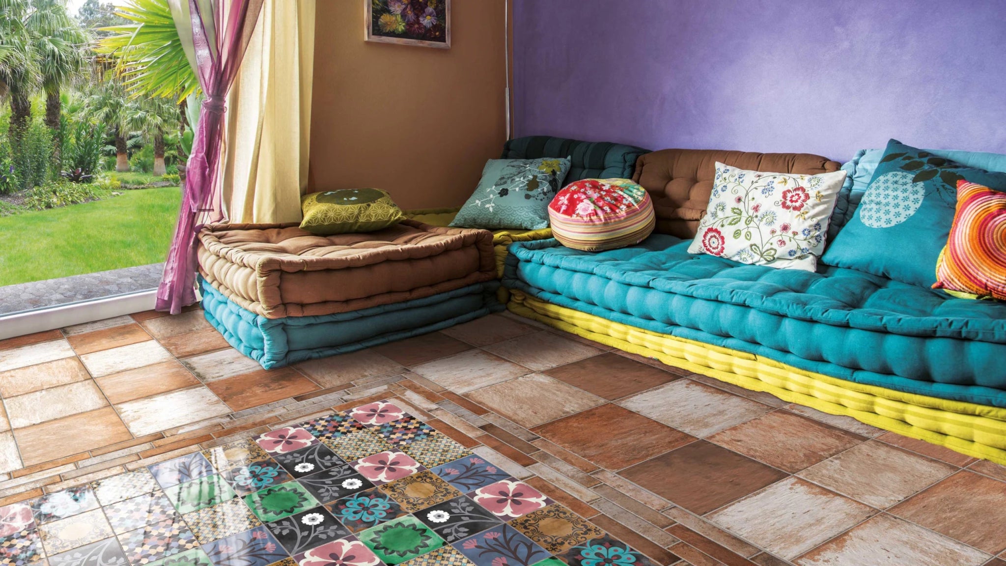 Cir Havana 1052966 Vloertegel 400X400 Cohiba 10mm Mat R10 - Mozaiektegel.com