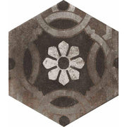 Cir Miami 1063706 VLtegel 6 - kant 240X277 Esagonia Mix 10mm Mat R10 - Mozaiektegel.com