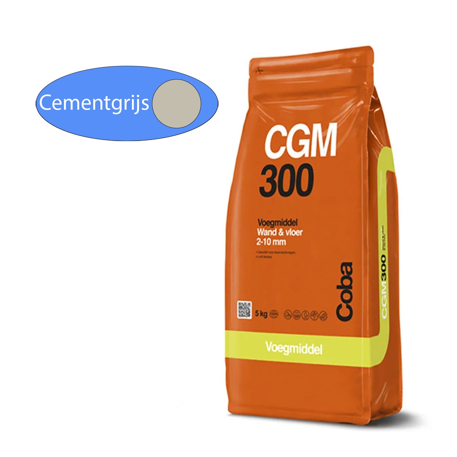 Coba CGM 300 Voegmiddel Cementgrijs 5KG vloer en wand - Mozaiektegel.com