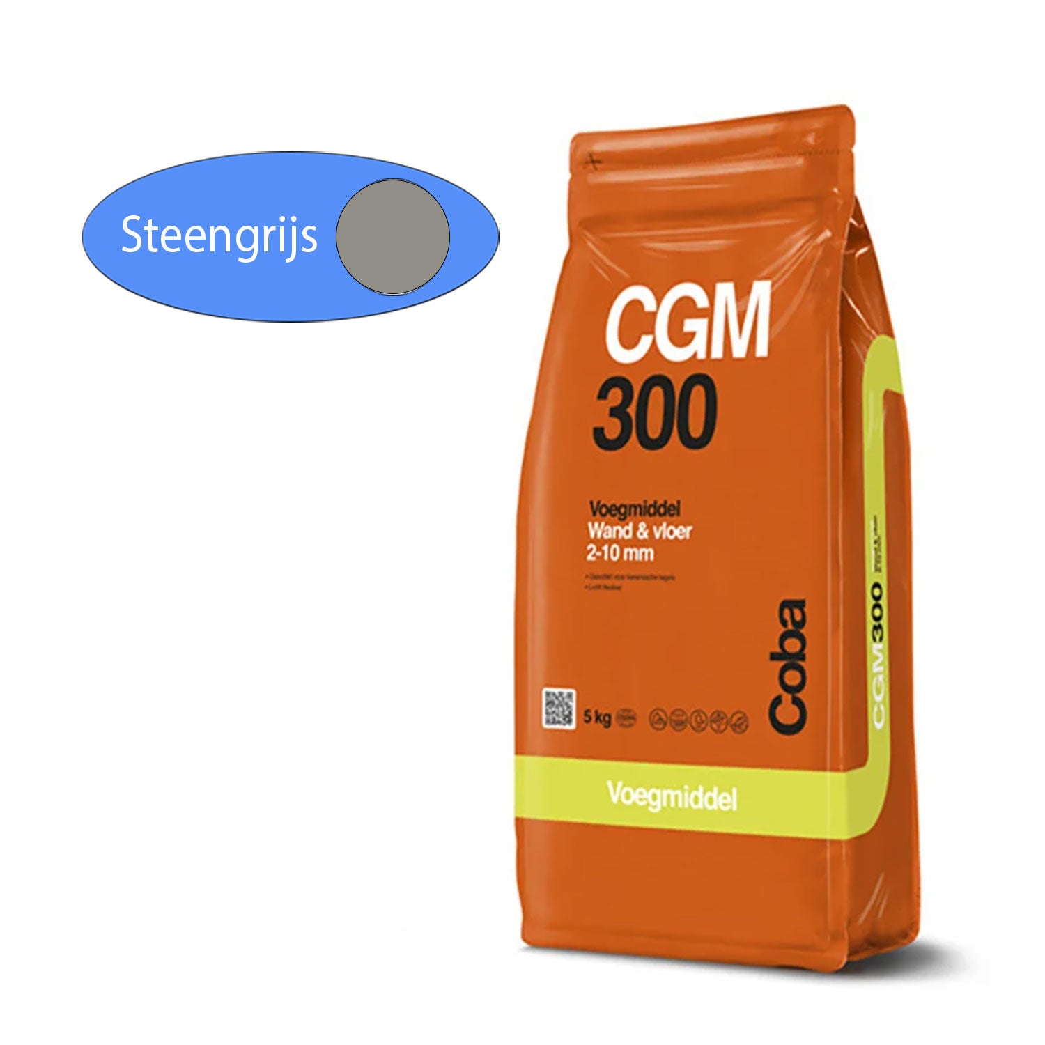 Coba CGM 300 Voegmiddel steengrijs 5KG vloer en wand - Mozaiektegel.com