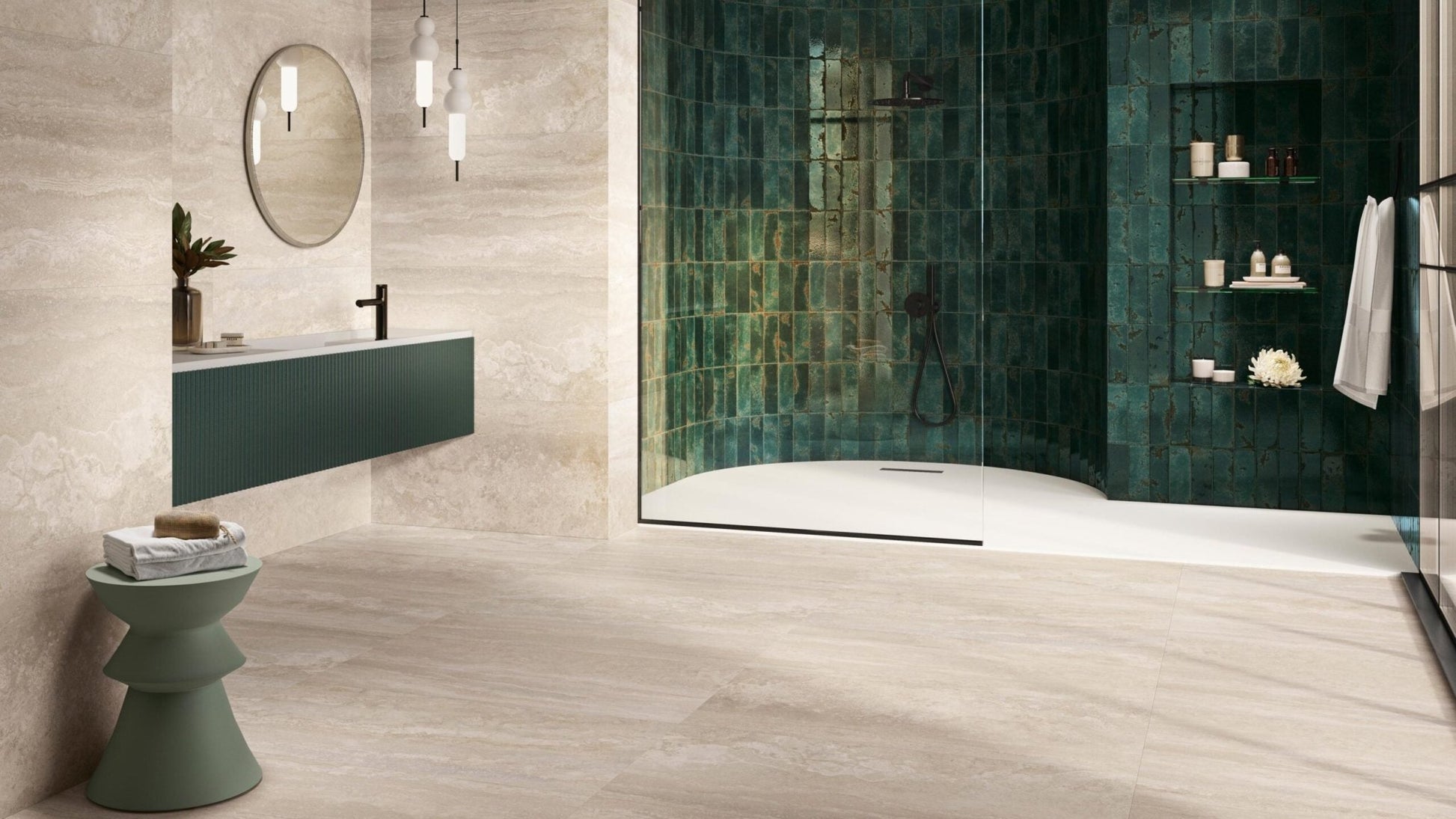 Colorker Athena 230415 Wandtegel 316X1000 Cream 9,4mm Mat Ret.R9 - Mozaiektegel.com